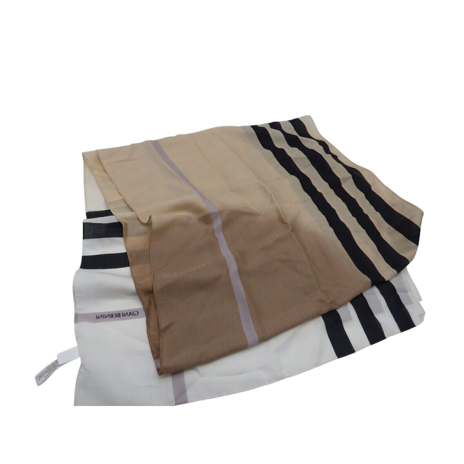 Giani Bernini Giani Bernini Ombré Plaid Oblong Scarf, OS, Black/Neutral Size ONE SIZE - 8 Thumbnail