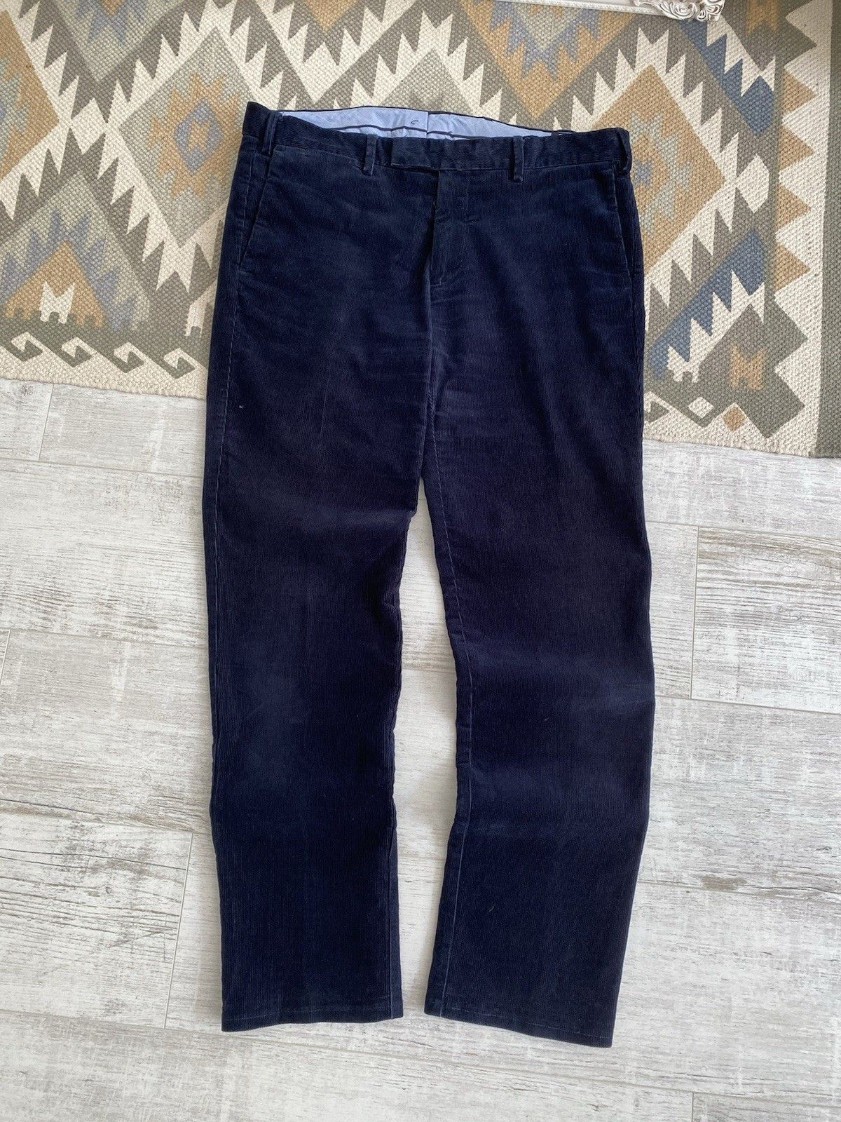 Polo Ralph Lauren Polo Ralph Lauren Corduroy Pleated Pants Trousers Size US 34 / EU 50 - 2 Thumbnail