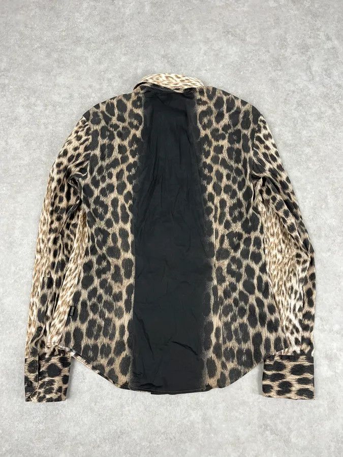 Just Cavalli 2000s Cavalli Leopard Beige Shirt Size US M / EU 48-50 / 2 - 6 Thumbnail
