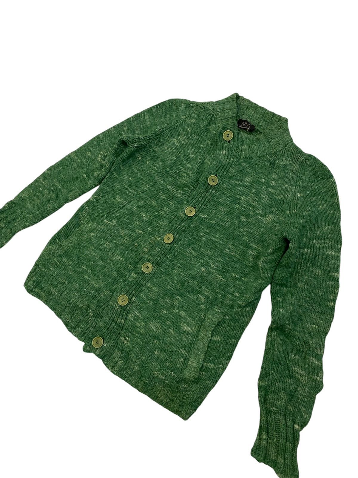A.P.C. 🔥Luxurious A.P.C Knitwear Button Ups Jacket Size US M / EU 48-50 / 2 - 3 Thumbnail