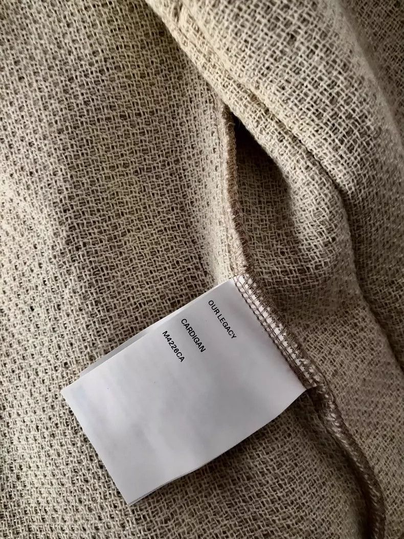 Other Our Legacy size50 Light grayish white marehair sweater Size US M / EU 48-50 / 2 - 6 Thumbnail