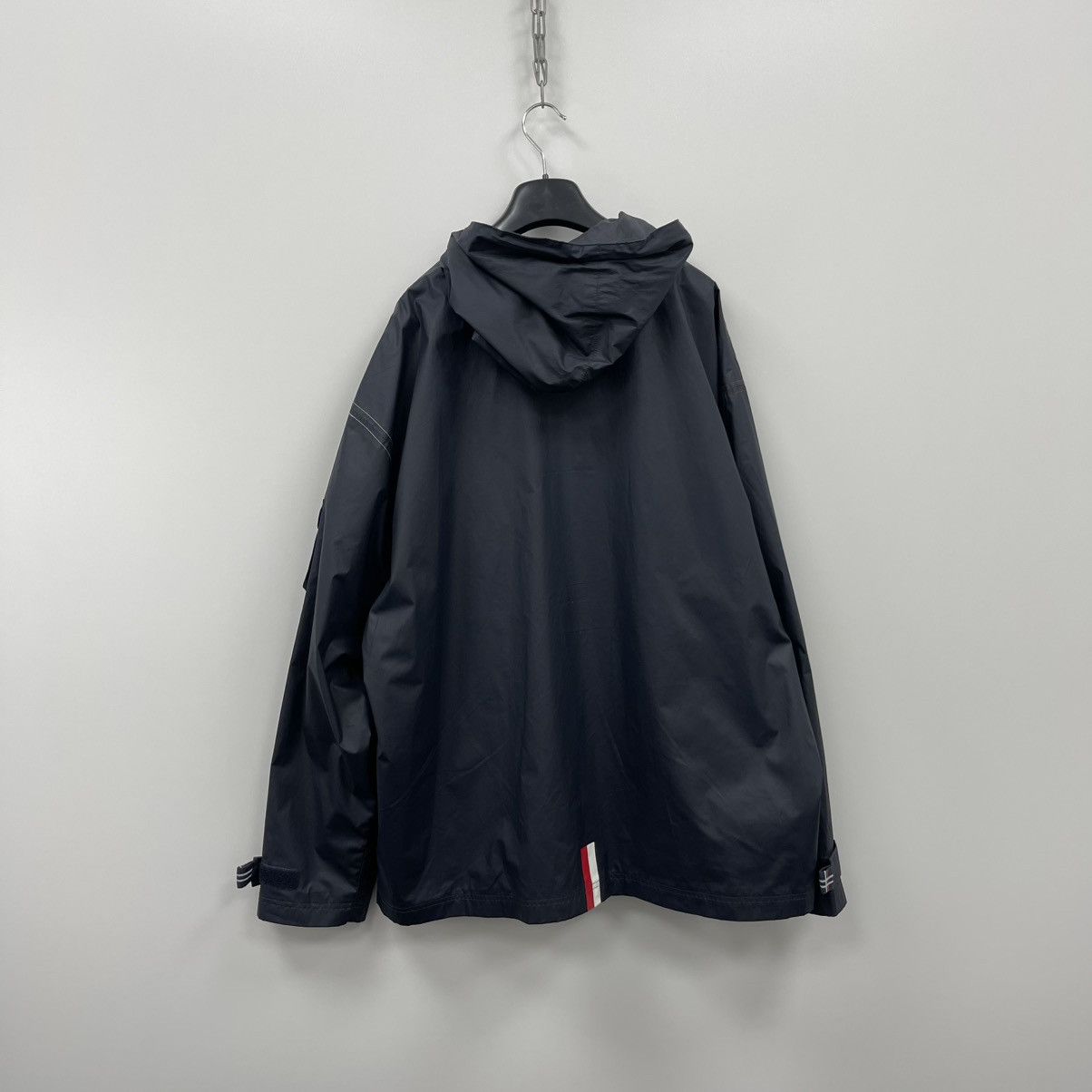 Reebok Reebok Classic Pocket Vintage Rain Jacket Blue Rare Size US M / EU 48-50 / 2 - 3 Thumbnail