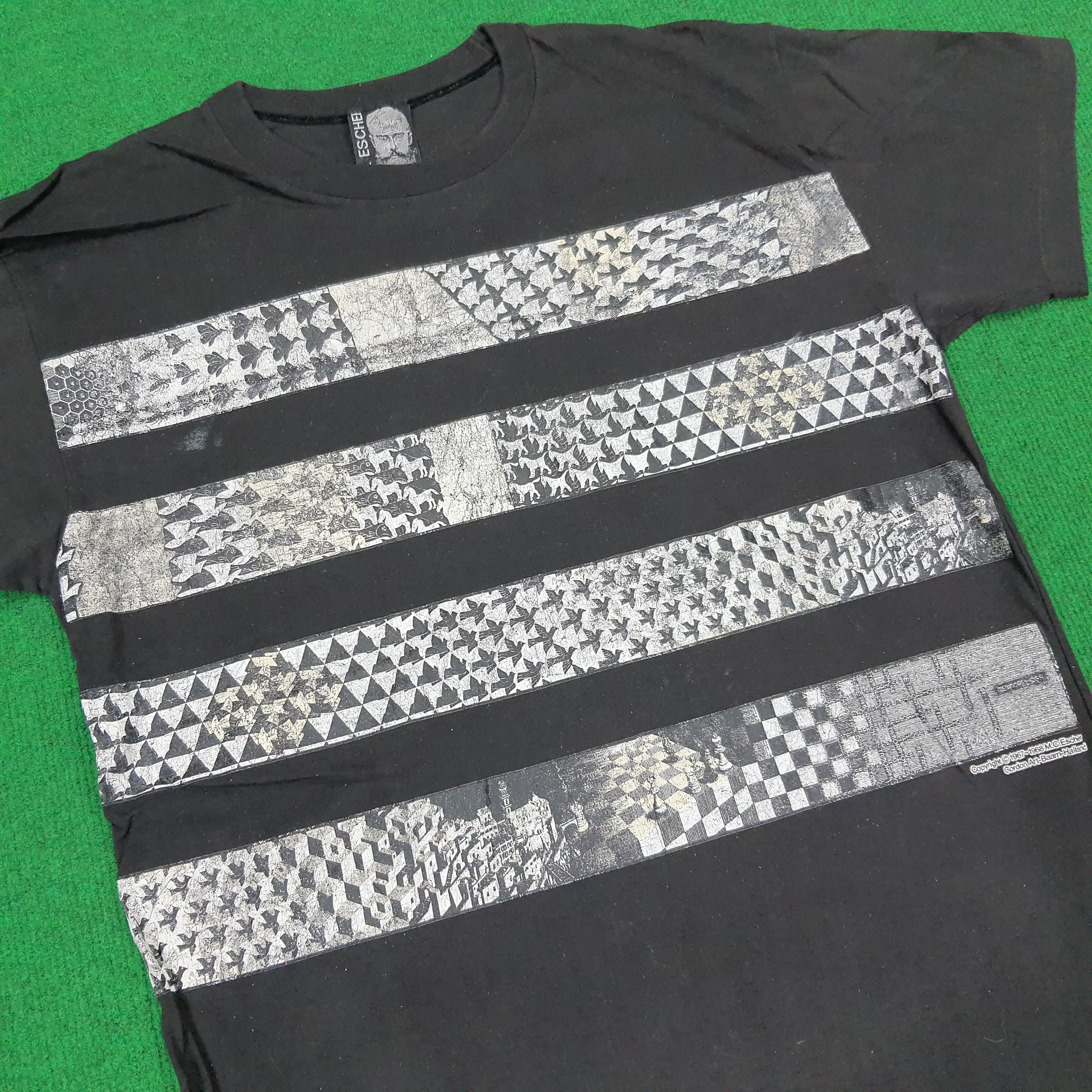 Vintage Vintage Gordon Art Beam Halland M.C. Escher T-shirt Size US M / EU 48-50 / 2 - 2 Thumbnail