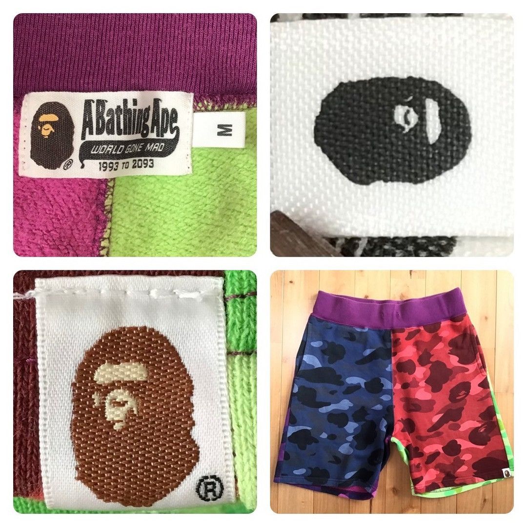Bape BAPE Crazy camo sweat shorts a bathing ape ★size M Size US 32 / EU 48 - 9 Thumbnail
