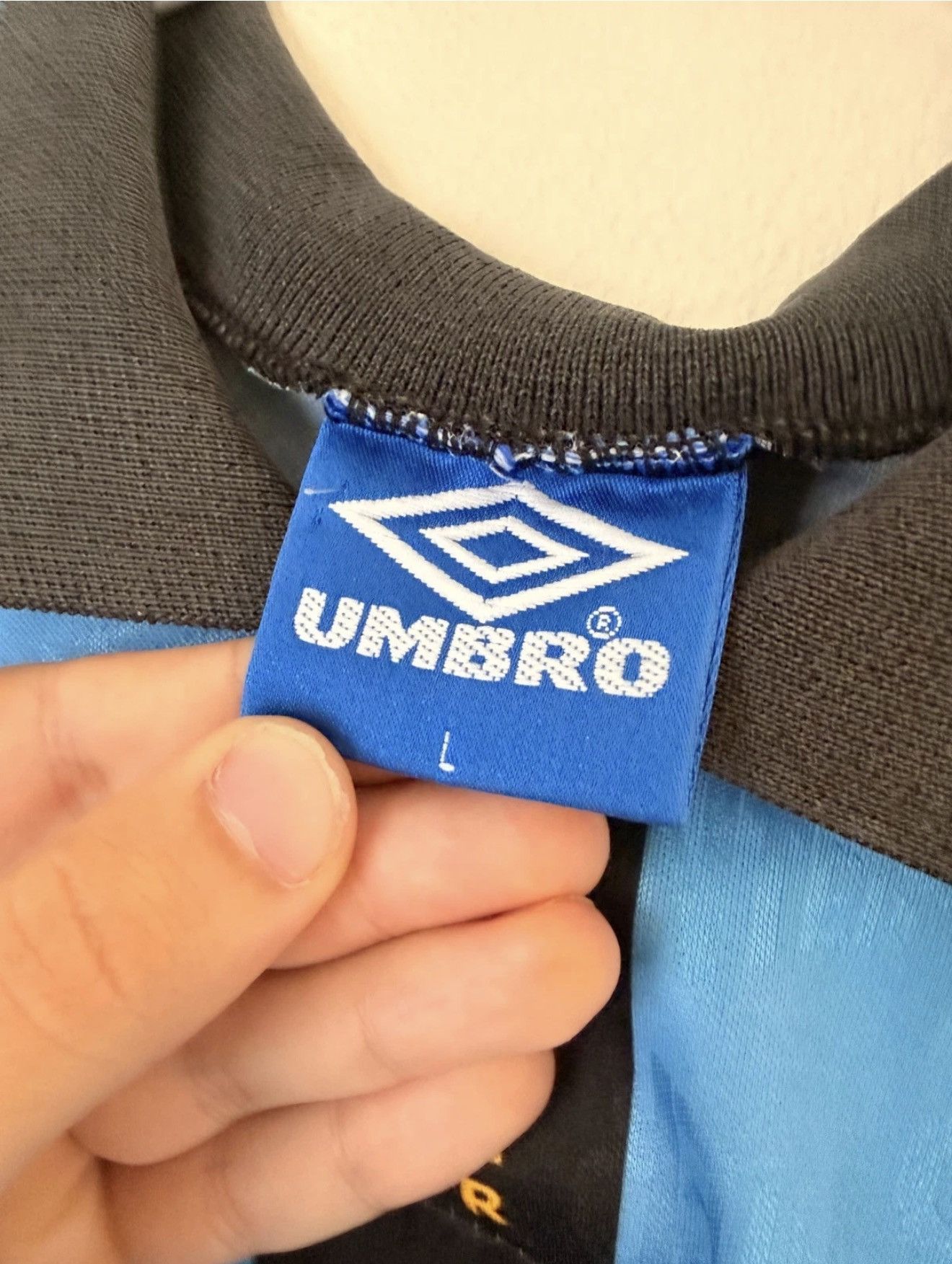 Umbro 1993-94 Umbro Inter Milan Home Football Shirt Italy Size L Size US L / EU 52-54 / 3 - 7 Thumbnail