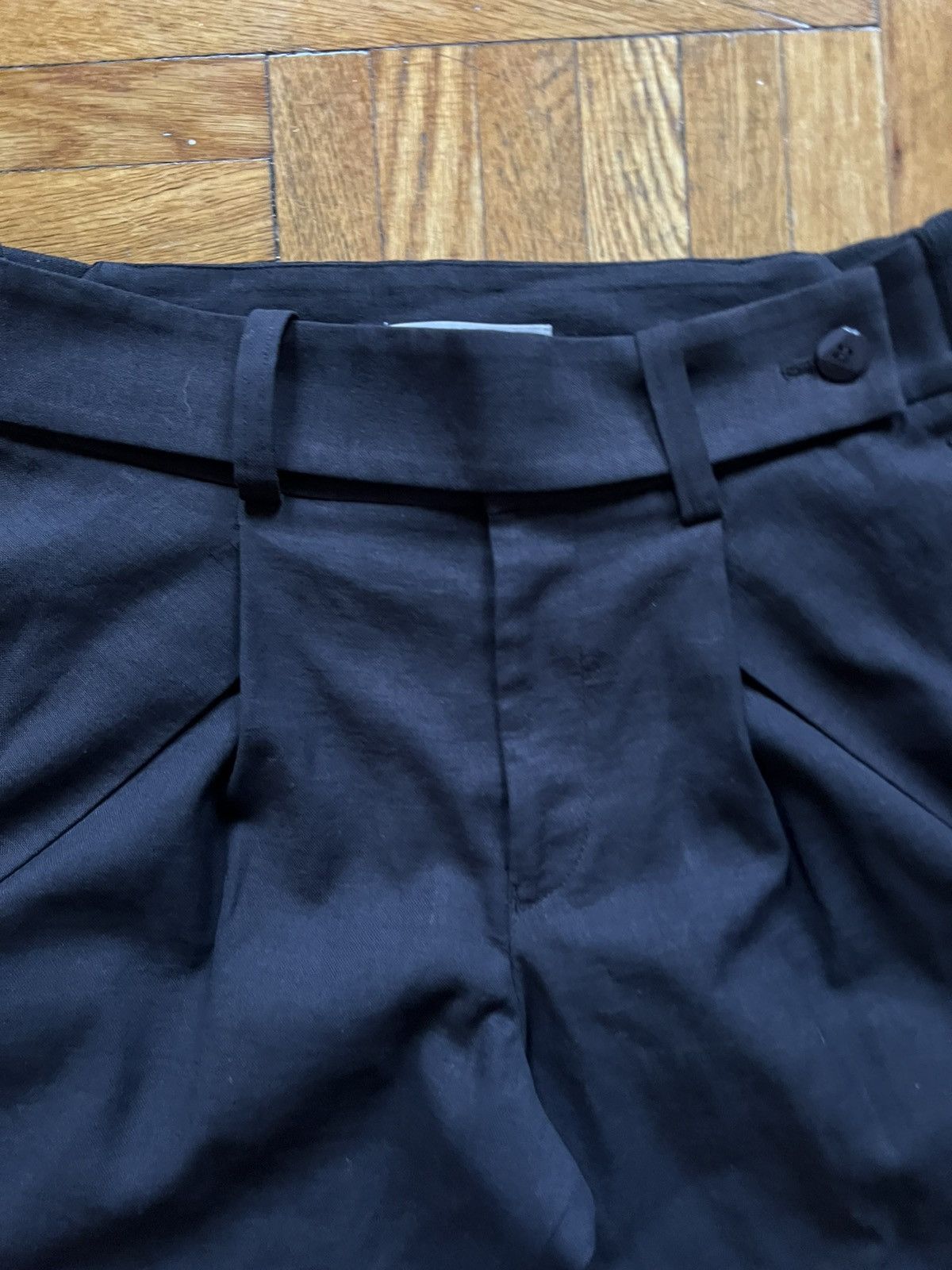 Issey Miyake Geometric Cropped Trousers Size US 31 - 4 Thumbnail