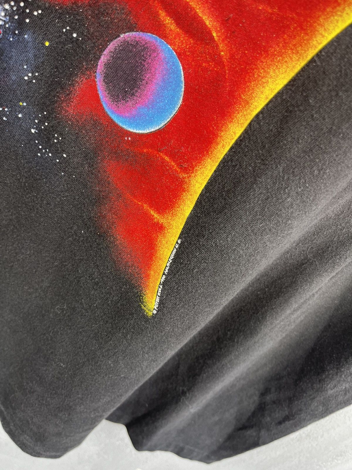 Vintage Vtg 90s Dynamic Solar System Single Stitch Space Great Size US L / EU 52-54 / 3 - 11 Thumbnail