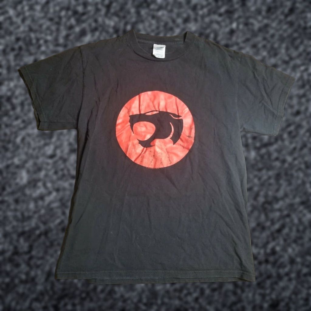 Delta VINTAGE Mens M 1999 Thundercats Black T-Shirt Cartoon Promo Delta Shirt Men M Black Cartoon 1999 Vintage Thundercats Mens Size US M / EU 48-50 / 2 - 1 Thumbnail