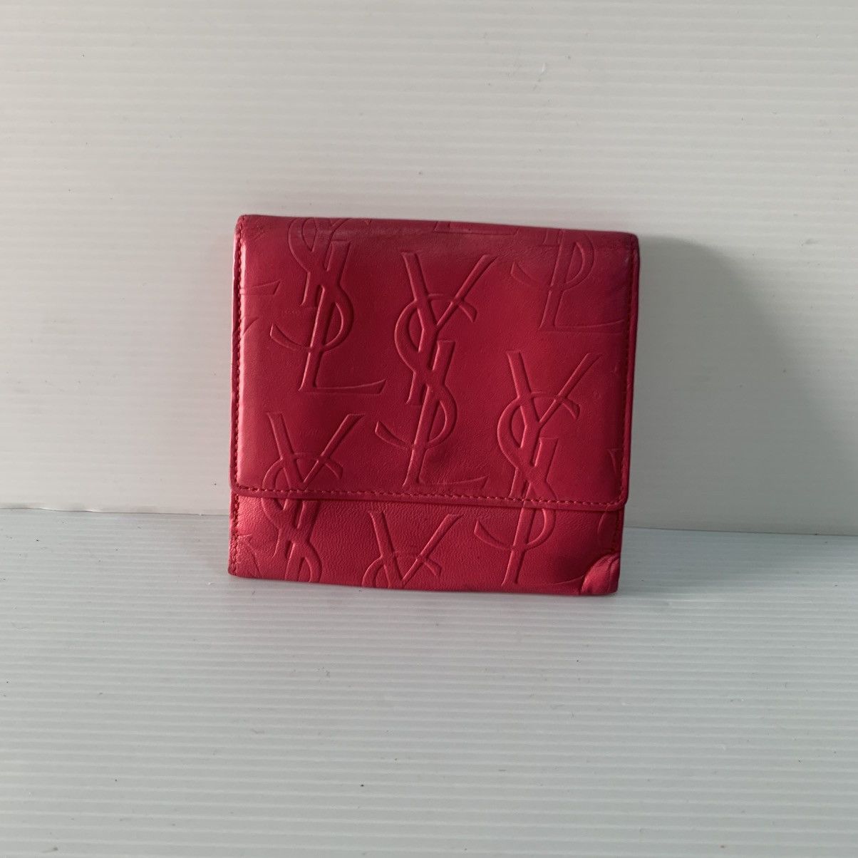 Yves Saint Laurent Yves Saint Laurent Leather Wallet Size ONE SIZE - 2 Thumbnail