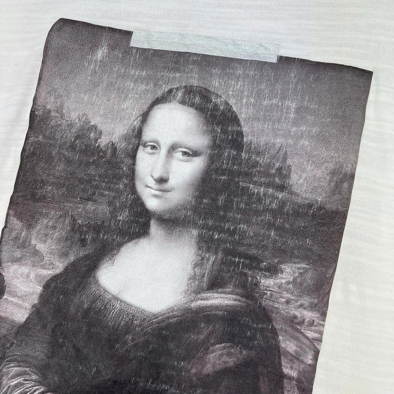 Off-White Off-White Mona Lisa White T-Shirt Size US M / EU 48-50 / 2 - 4 Thumbnail