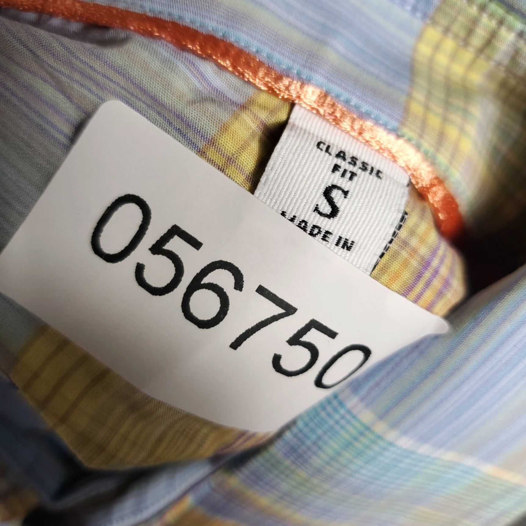 Robert Graham Robert Graham Shirt Blue Plaid Button-Up Long Sleeve Mens Small Classic Size US S / EU 44-46 / 1 - 8 Thumbnail