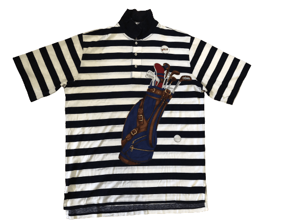 Polo Ralph Lauren Vintage Polo Ralph Lauren Golf Bag Polo Shirt XL Size US XL / EU 56 / 4 - 3 Thumbnail