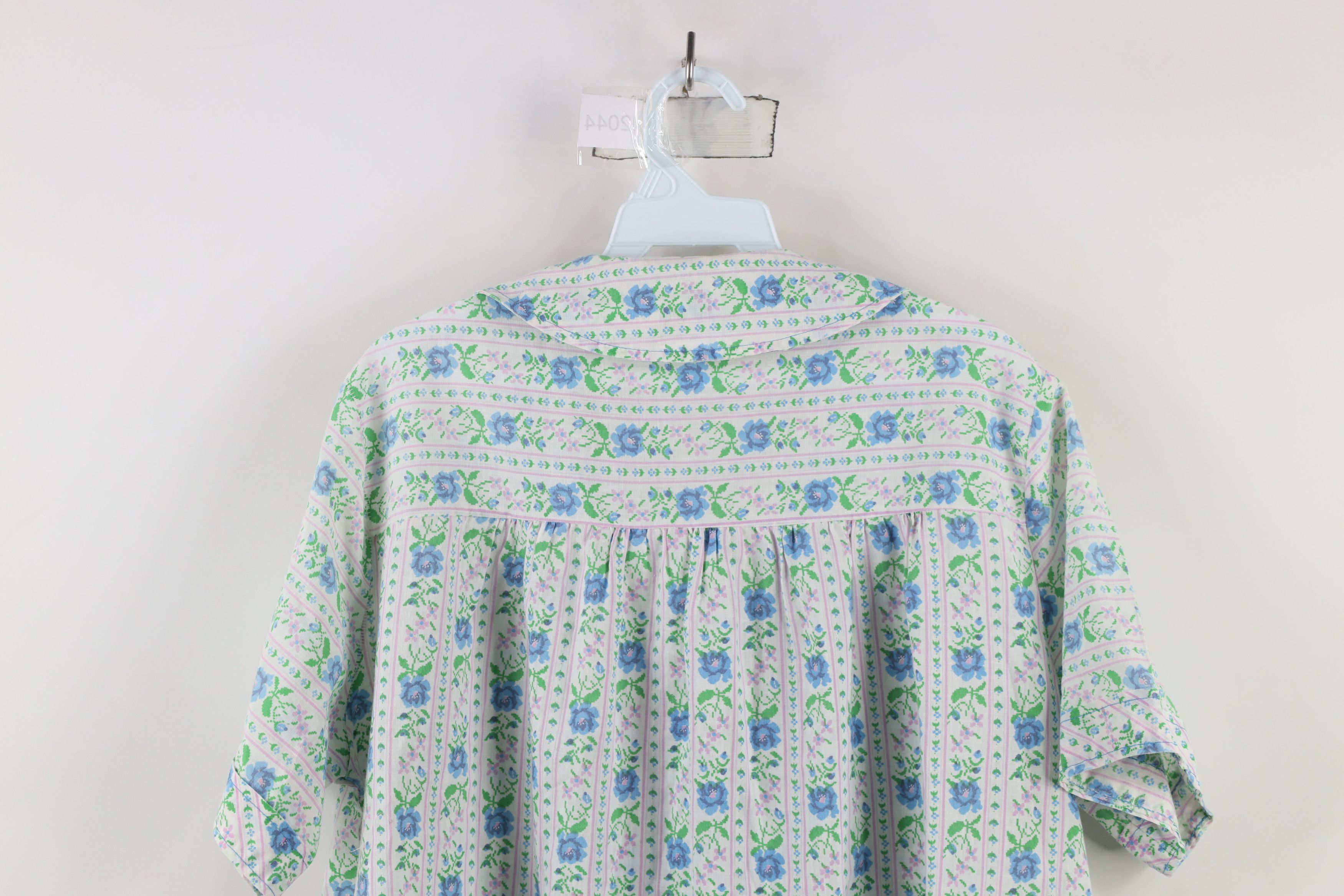 Vintage Vintage 70s Country Primitive Button Muu Muu Night Gown USA Size L / US 10 / IT 46 - 11 Thumbnail
