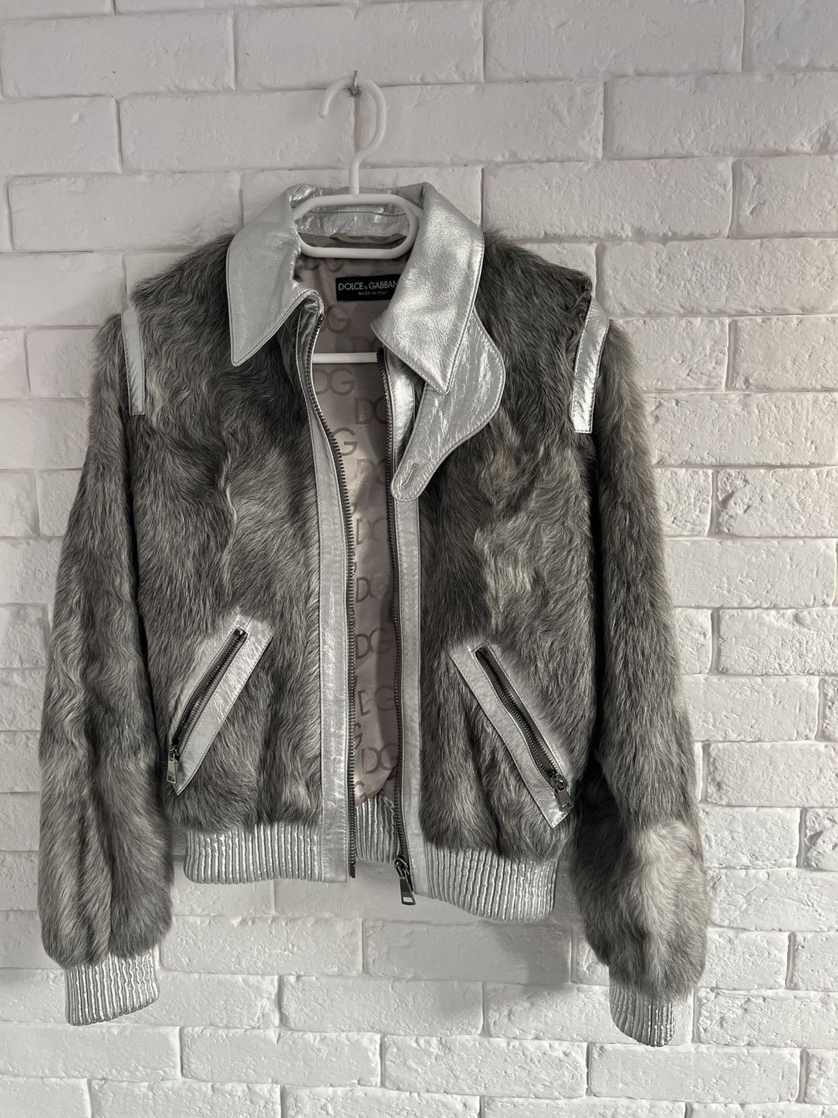 Dolce & Gabbana Dolce Gabbana Sheep Fur Leather teddy jacket Size S / US 4 / IT 40 - 2 Thumbnail