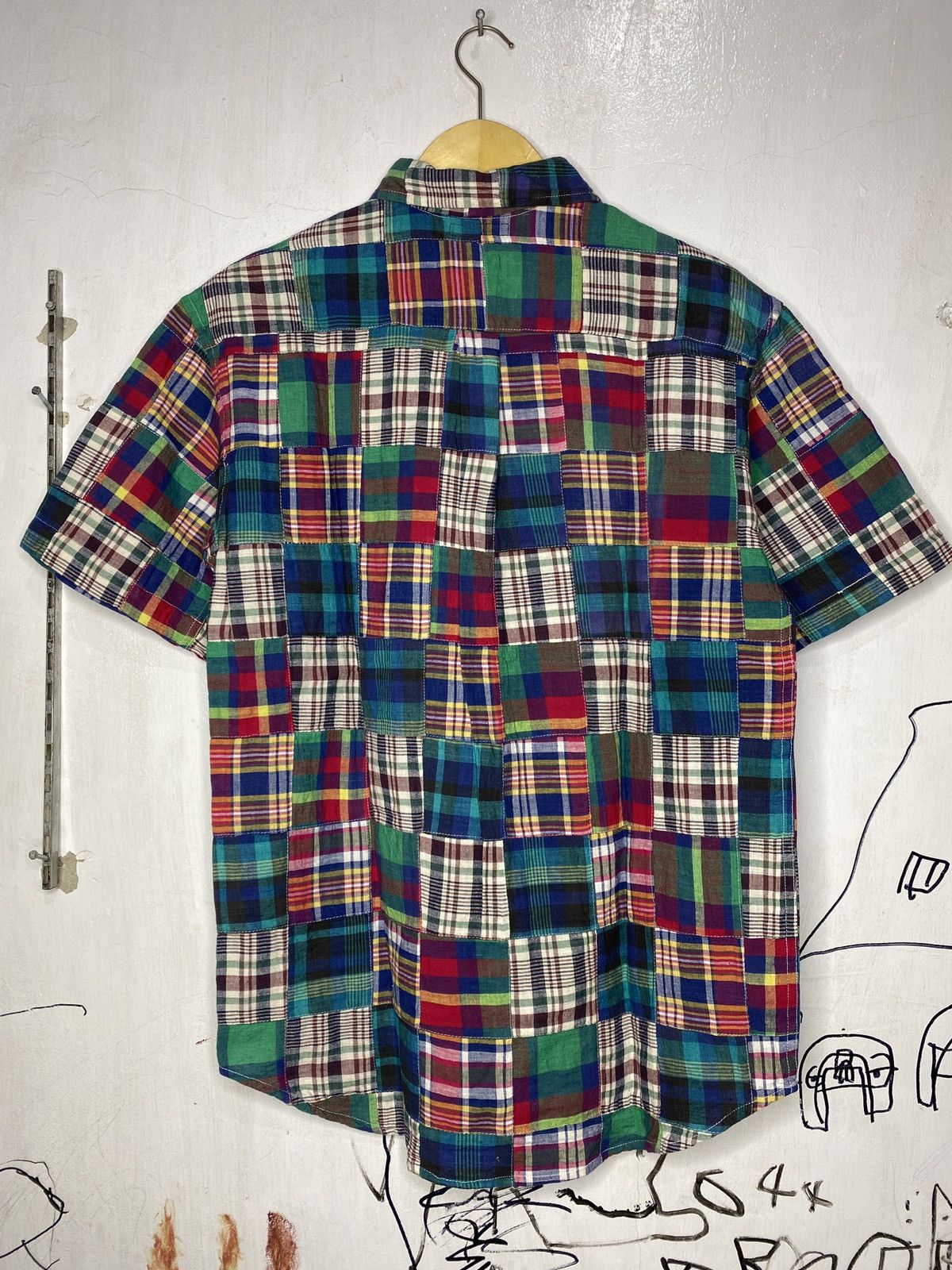 Comme des Garcons Homme Plus issey miyake patchwork shirt Size US M / EU 48-50 / 2 - 4 Thumbnail