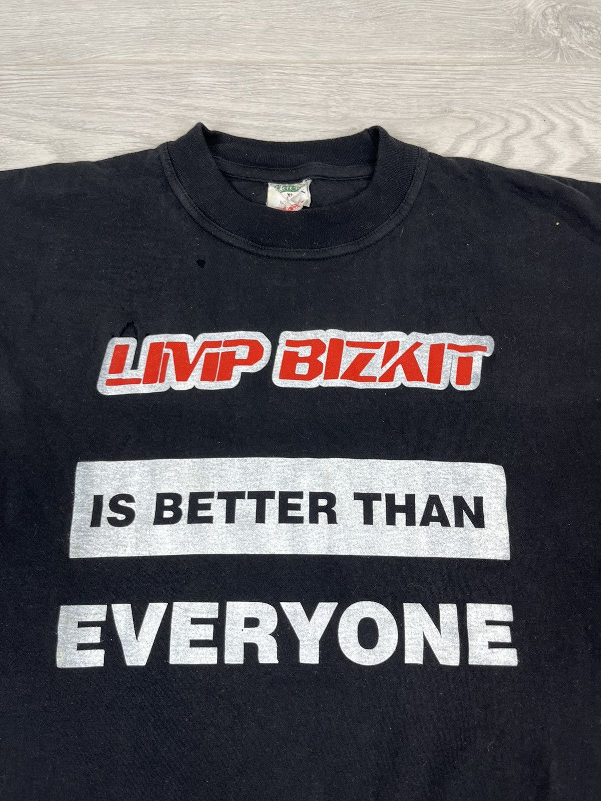 Band Tees Limp Bizkit Is Better Than Everyone Vintage 90s Rap T Shirt Size US XL / EU 56 / 4 - 4 Thumbnail