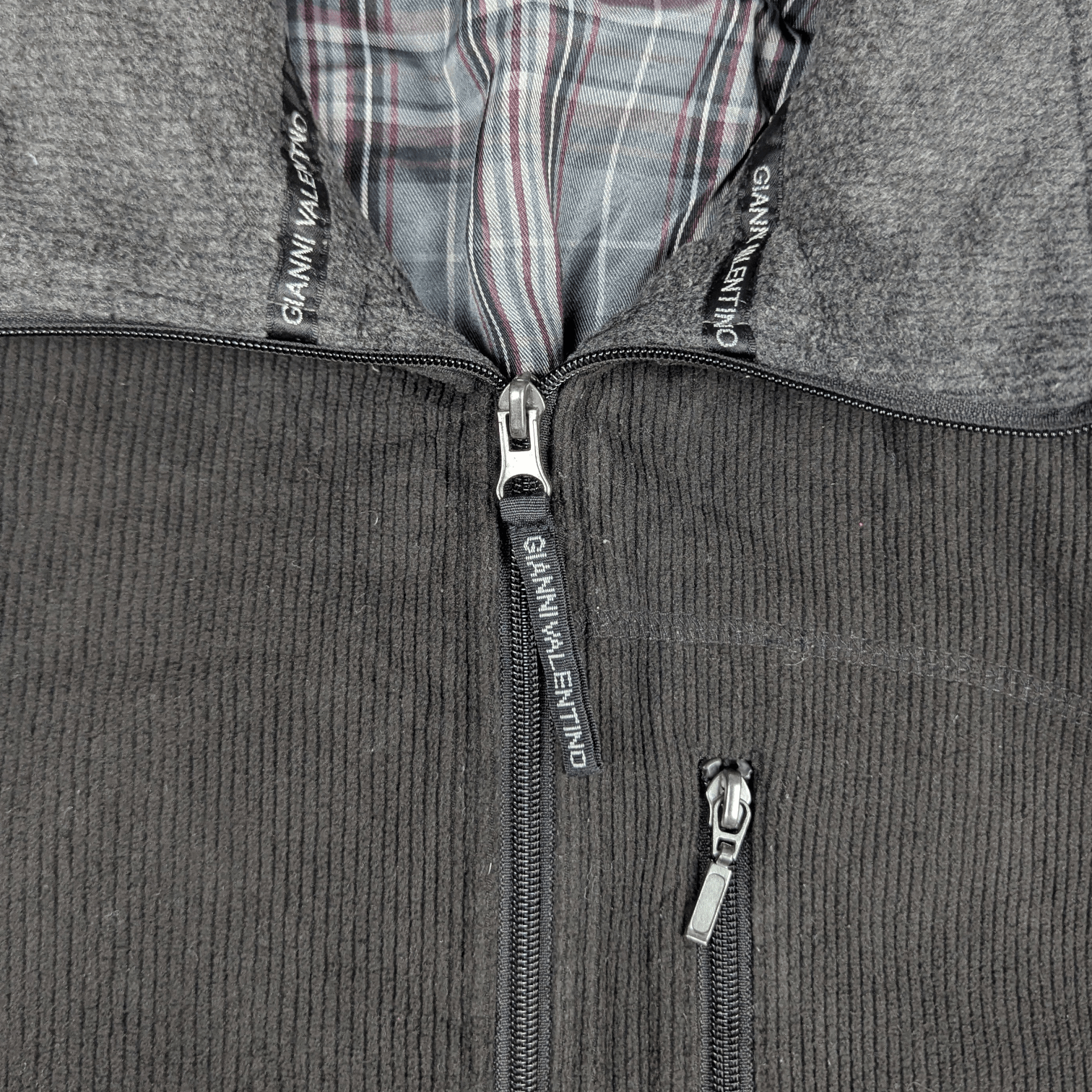 Gianni Valentino Vintage 2000's GIANNI VALENTINO Fleece Jacket Size US L / EU 52-54 / 3 - 10 Thumbnail