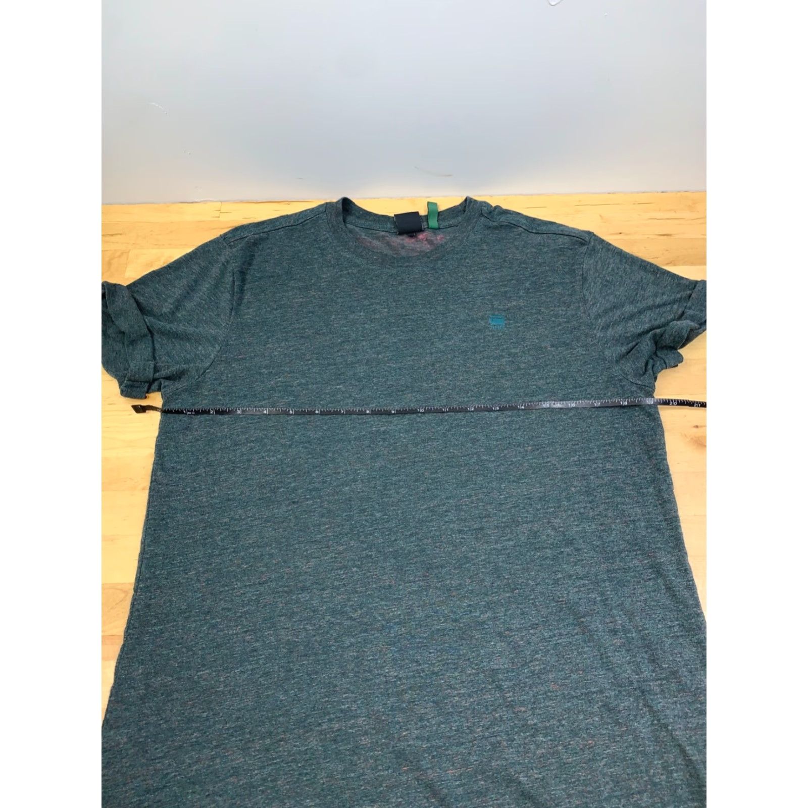 Vintage G Star Raw Graphic T Shirt Mens M Cuffed Sleeves Crew Neck #9536 Green Classic Stars Designer Regular T-Shirt Mens Size US M / EU 48-50 / 2 - 7 Thumbnail