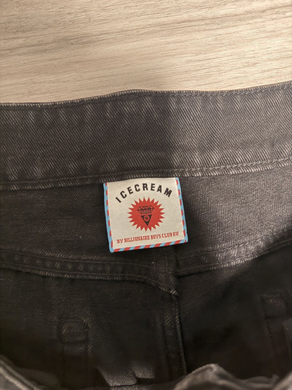 Icecream ICECREAM Graphic Pocket Black Denim Size US 34 / EU 50 - 8 Thumbnail