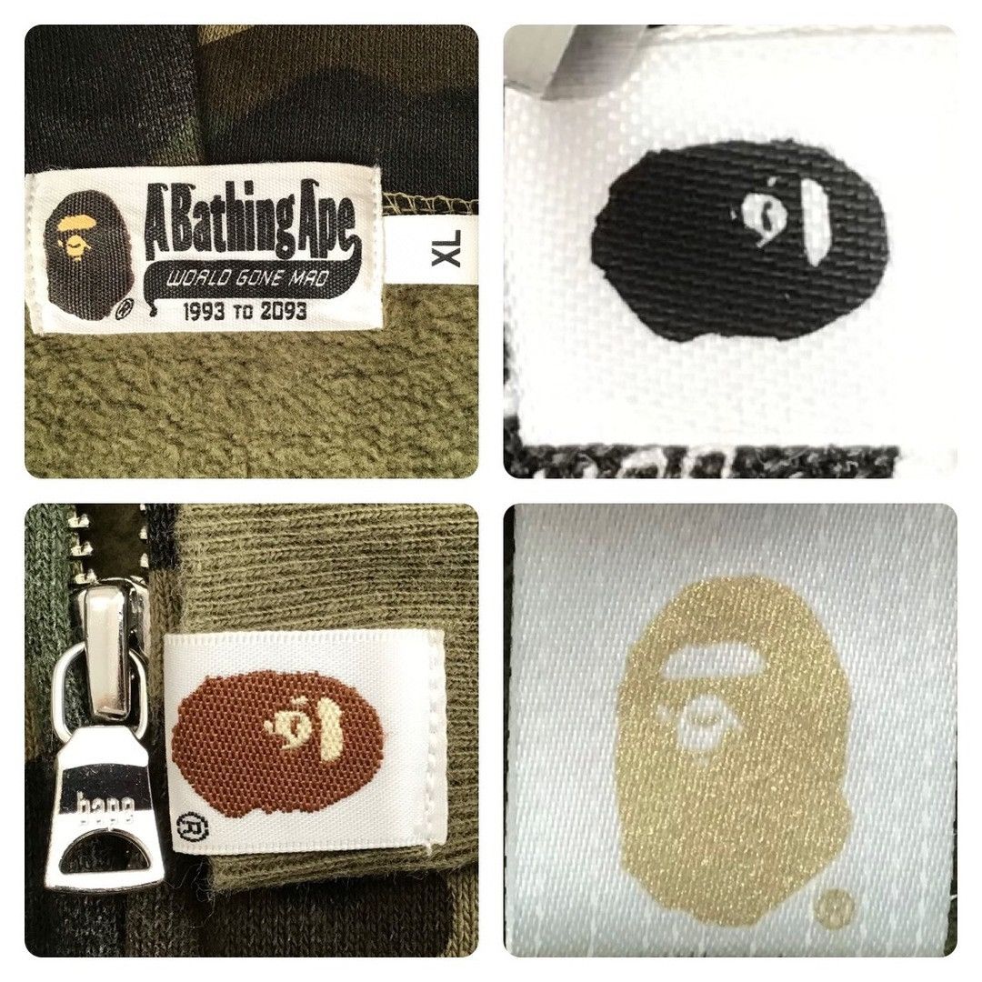 Bape BAPE Tiger full zip hoodie 1st camo green a bathing ape Size US XL / EU 56 / 4 - 7 Thumbnail