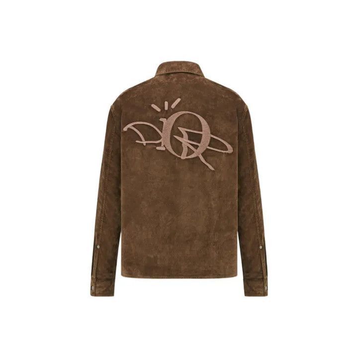 Dior Dior Dior Travis Scott Logo Long Sleeve Shirt 0079-2507 Size US L / EU 52-54 / 3 - 1 Thumbnail
