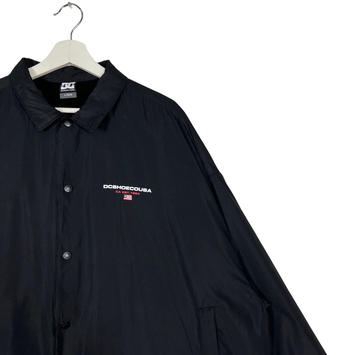 DC 🔥 DC SHOES USA OVERSIZED COACH JACKET Size US M / EU 48-50 / 2 - 4 Thumbnail