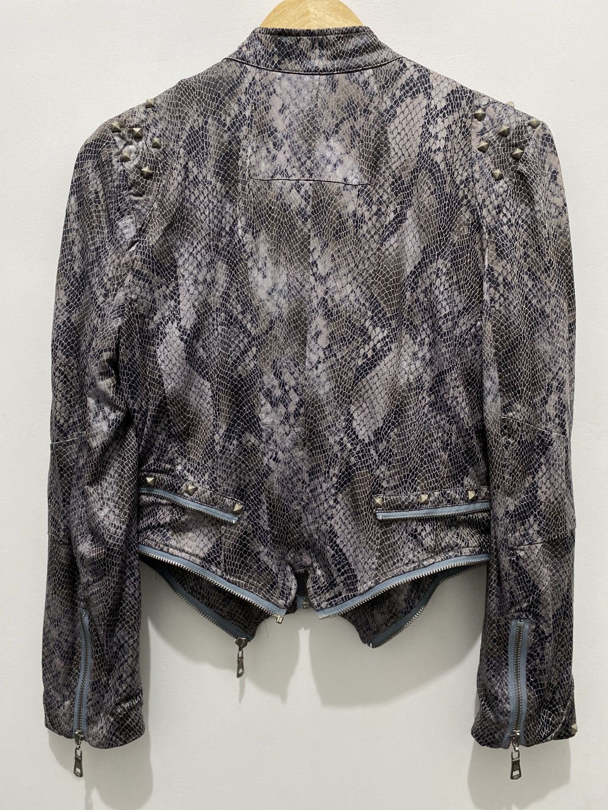 KMRii Snake Skin Leather Vkei Kmrii 14thAddiction Style Jacket Size US S / EU 44-46 / 1 - 2 Thumbnail