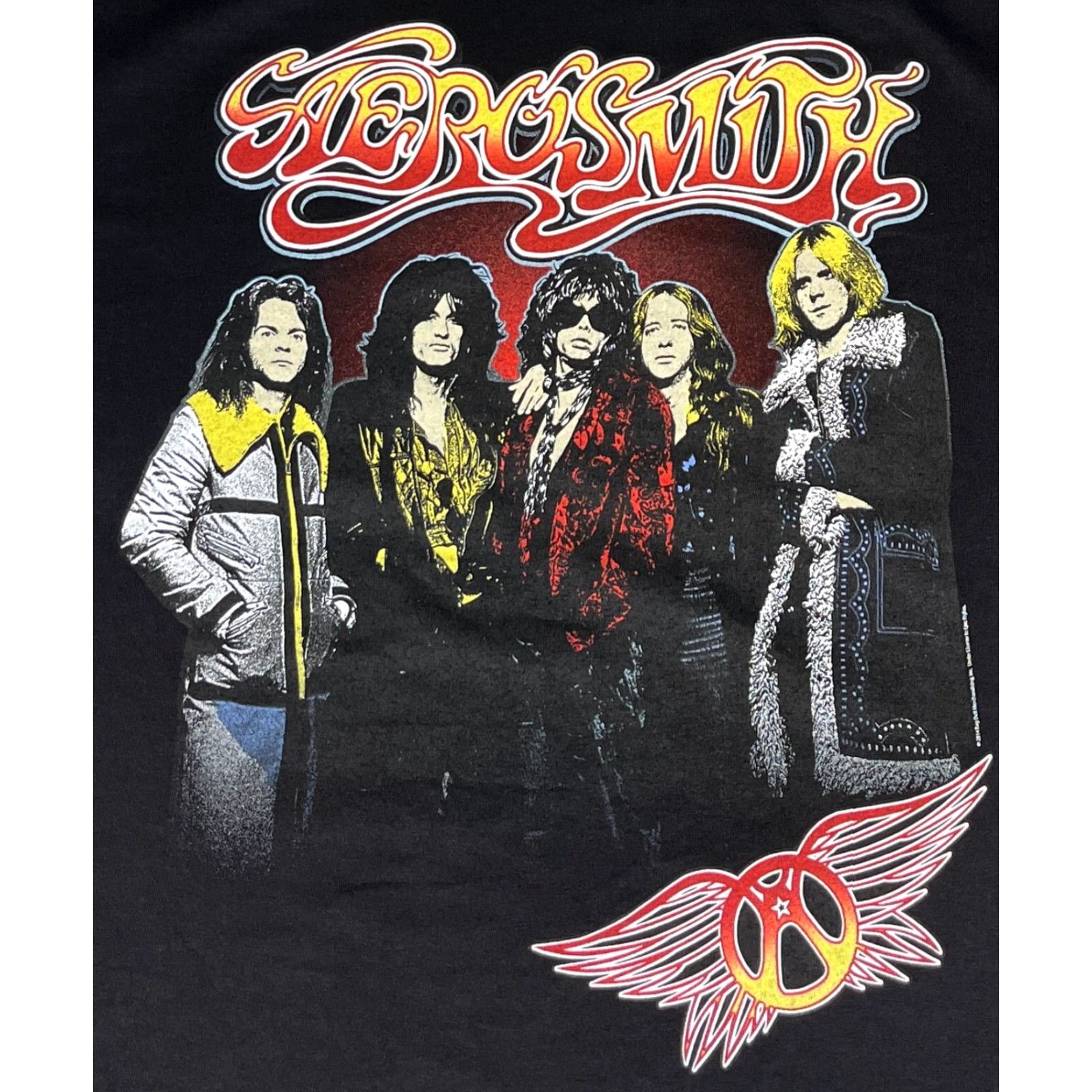 Aerosmith Aerosmith Interconnect Rocks 2015 T-Shirt Double-Sided Sz XL Men Black Rock Music Vintage Cotton Alstyle T-Shirt XL Mens Vintage Shirts Size US XL / EU 56 / 4 - 4 Thumbnail