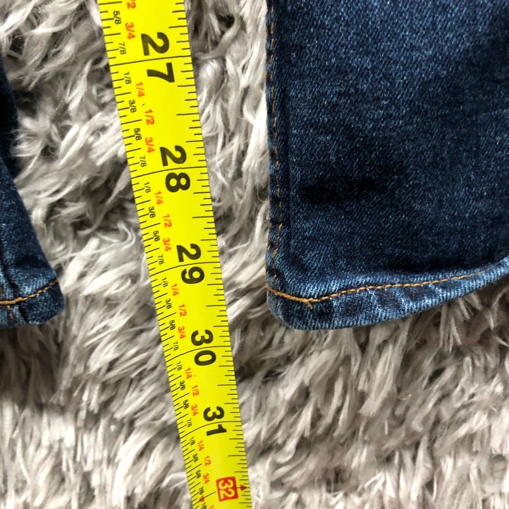 Old Navy Old Navy Jeans Mens 38x32 Mid Rise Straight Leg Dark Wash Blue Denim Jeans Size US 38 / EU 54 - 3 Thumbnail