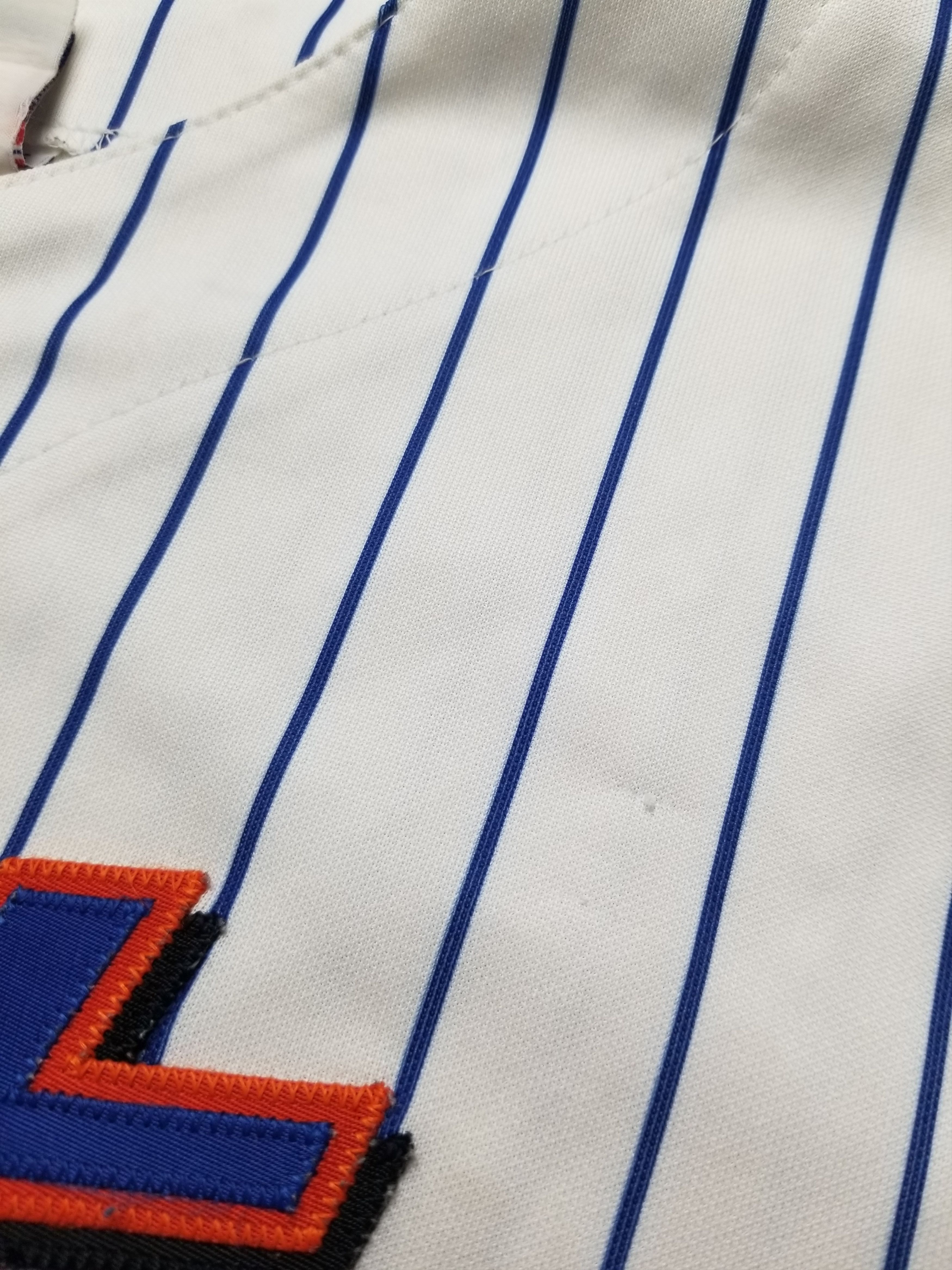 Majestic VTG New York Mets Majestic Pinstripe Stitched Jersey Size US L / EU 52-54 / 3 - 11 Thumbnail