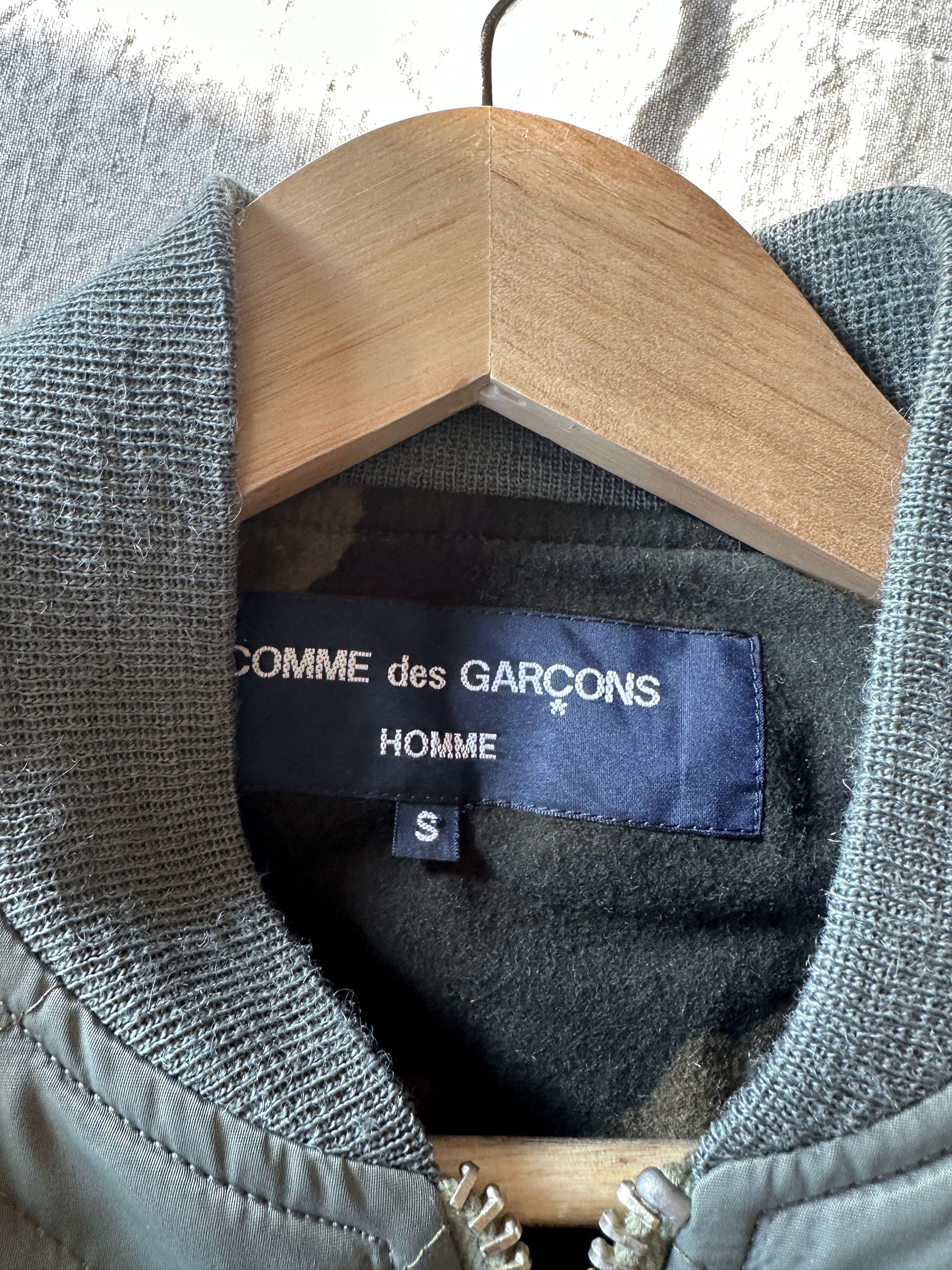 Comme des Garcons Comme des Garcons Homme Quilted Bomber Size US S / EU 44-46 / 1 - 6 Thumbnail