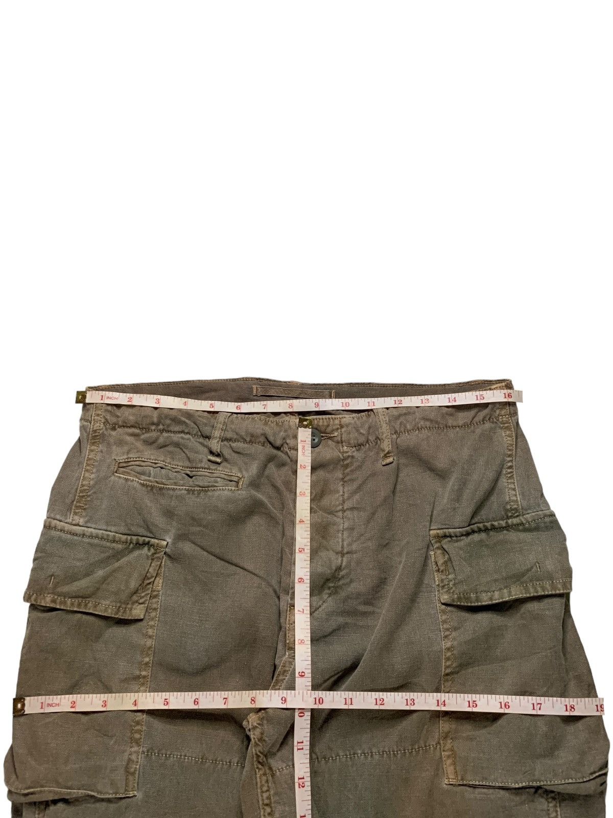 OMNIGOD Vintage Omnigod Hemp Cargo Parachute Baggy Pants Size US 32 / EU 48 - 11 Thumbnail