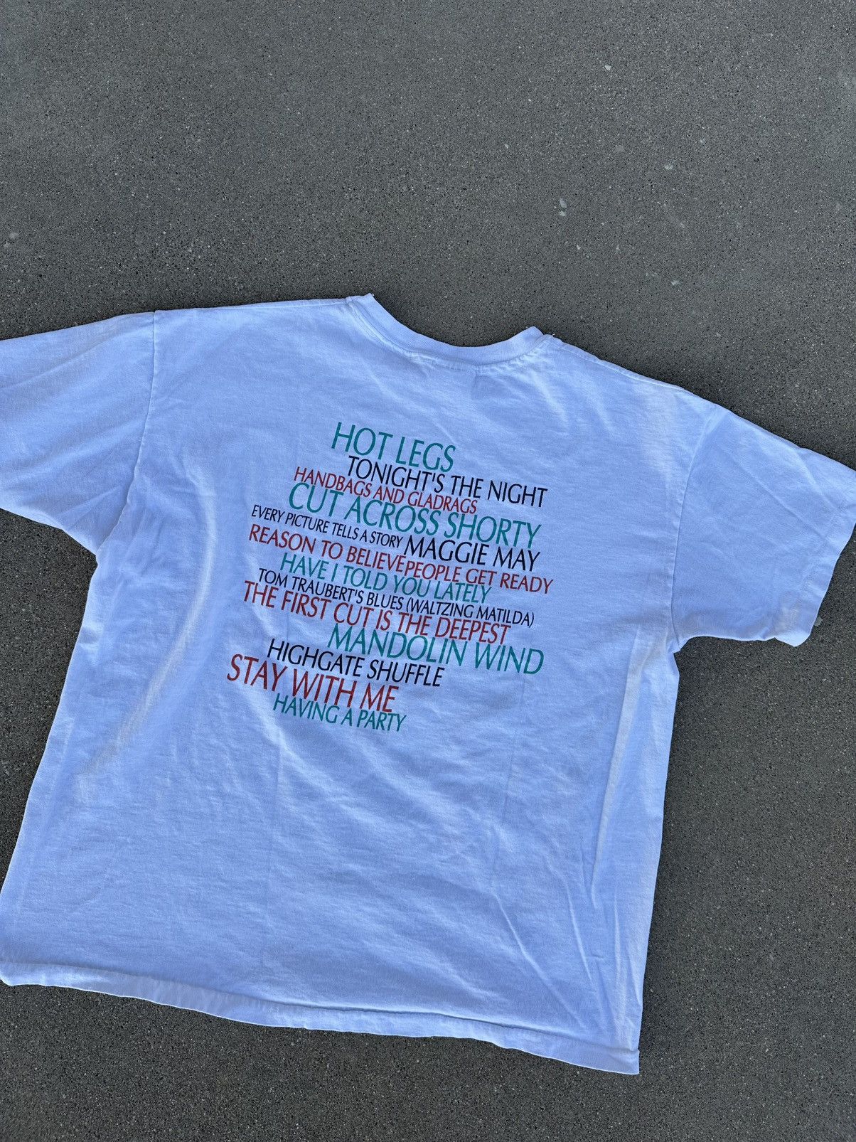 Vintage Vintage Rod Stewart Shirt Size US XL / EU 56 / 4 - 2 Thumbnail