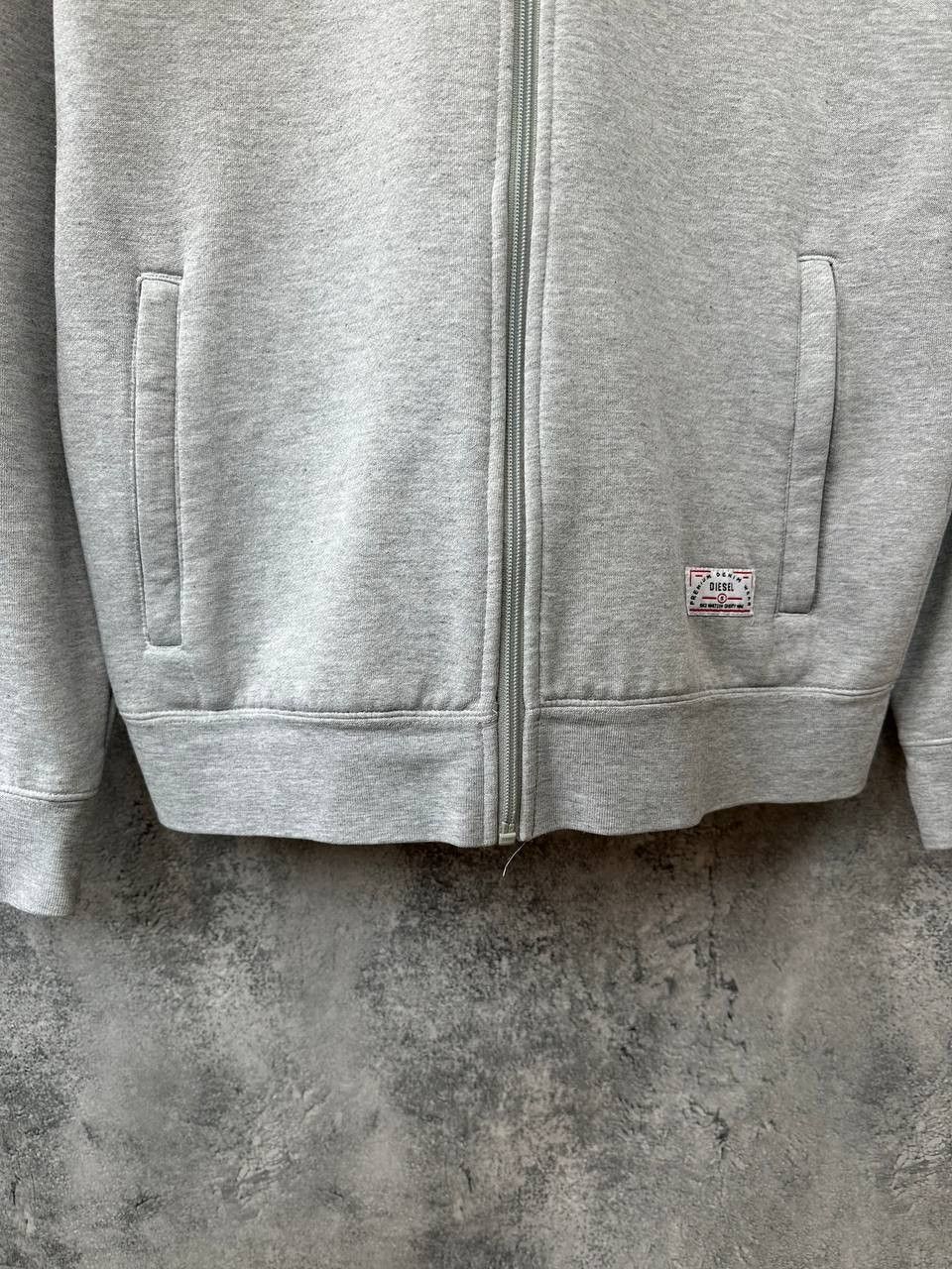 Diesel Diesel Full Zip Hoodie y2k Gray Hooded Sweater Size US M / EU 48-50 / 2 - 8 Thumbnail