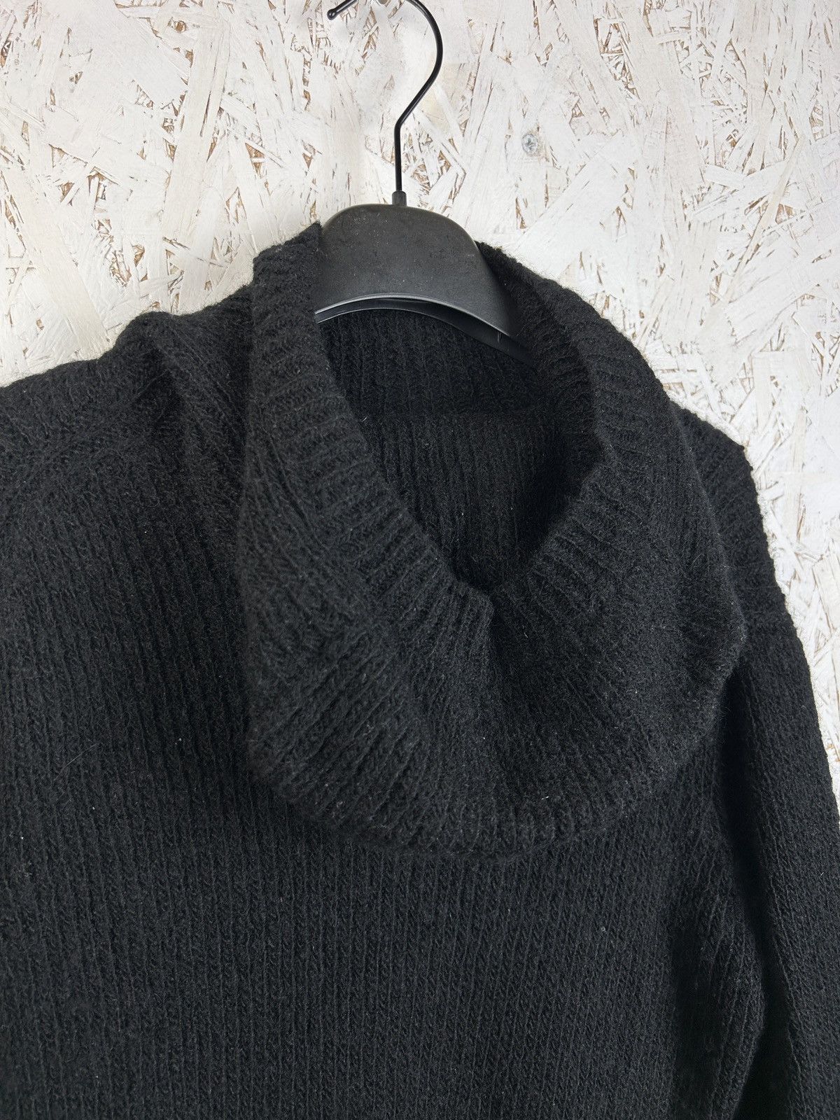 Yohji Yamamoto Yohji Yamamoto Y’s Ninja Hood Cute Bear Ears Wool Hoodie Size M / US 6-8 / IT 42-44 - 6 Thumbnail