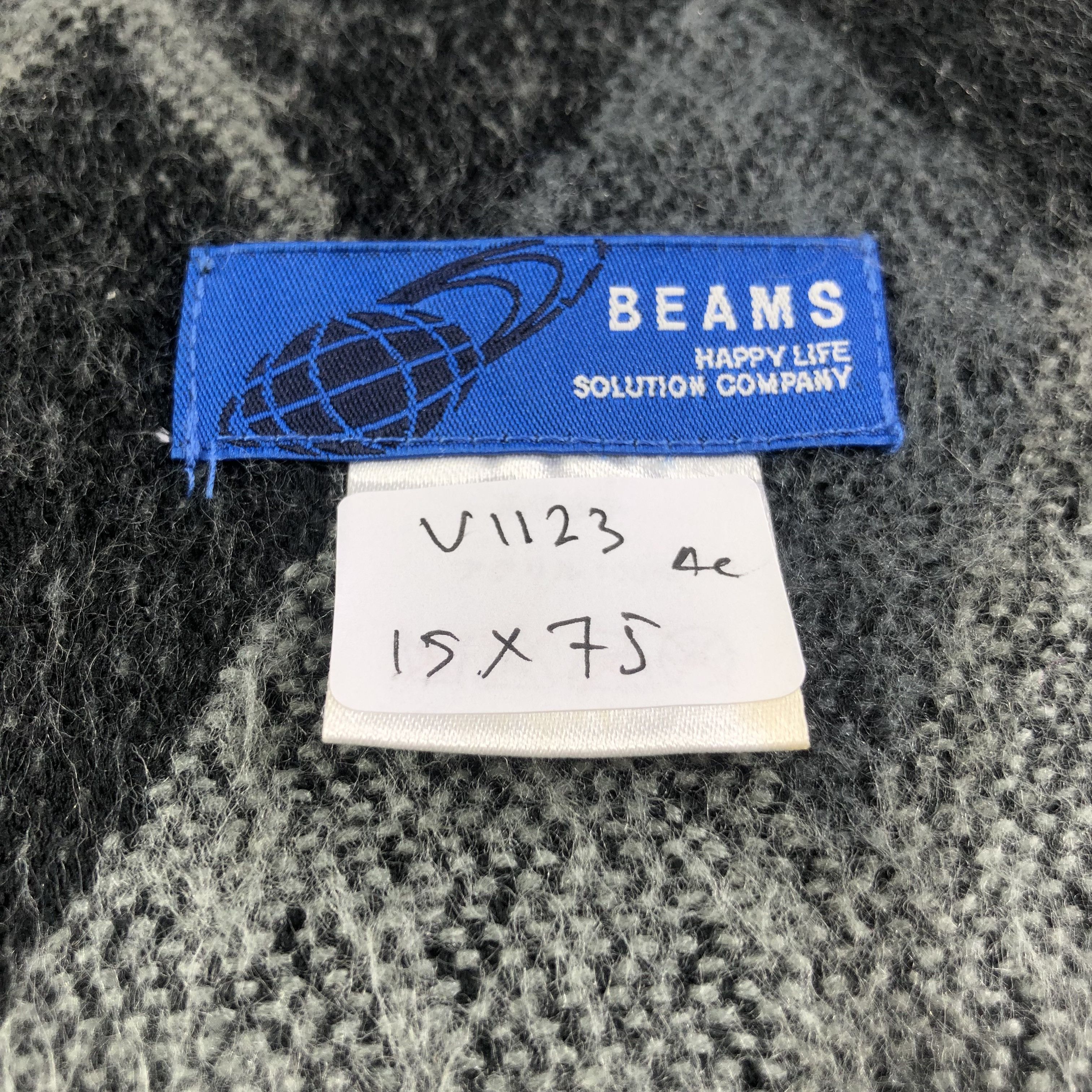 Beams Plus Beams Argyle Scarf Muffler V1123 Size ONE SIZE - 5 Thumbnail