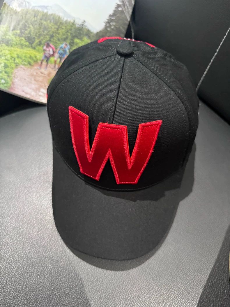 Walter Van Beirendonck walter van beirendonck 24SS classic W lo‮og‬ curved brim h Size ONE SIZE - 2 Thumbnail