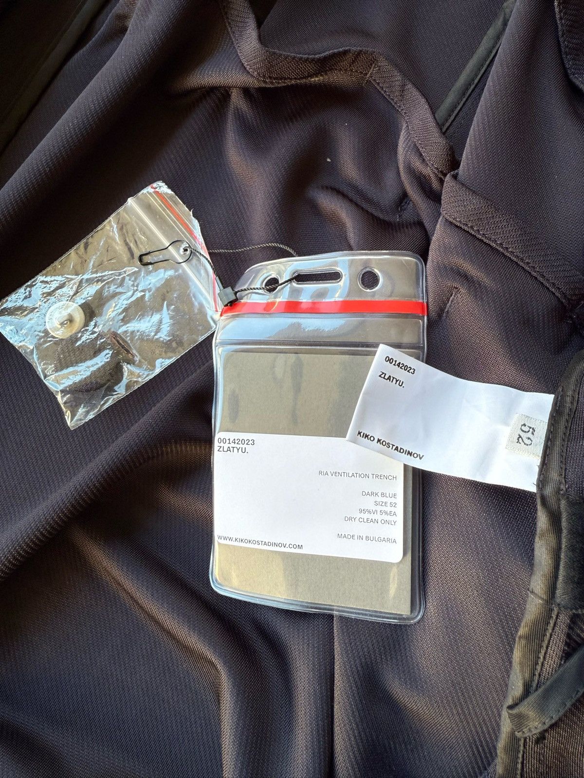 Kiko Kostadinov KIKO KOSTADINOV 23SS RIA VENTILATION TRENCH COAT Size US L / EU 52-54 / 3 - 13 Thumbnail