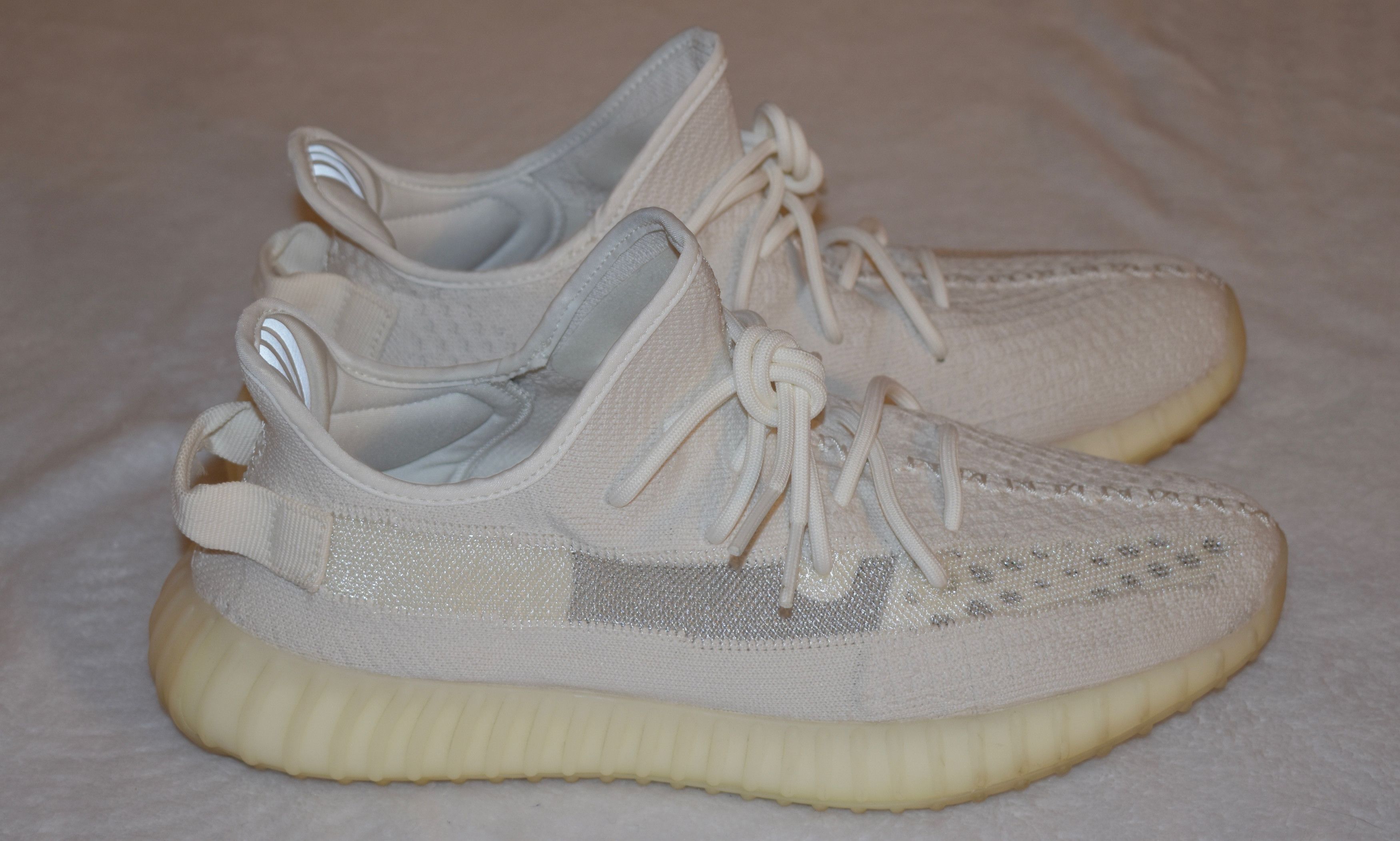 Yeezy Yeezy Boost 350 V2 “Bone” Men’s Size 13.5 – Excellent Size US 13 / EU 46 - 4 Thumbnail