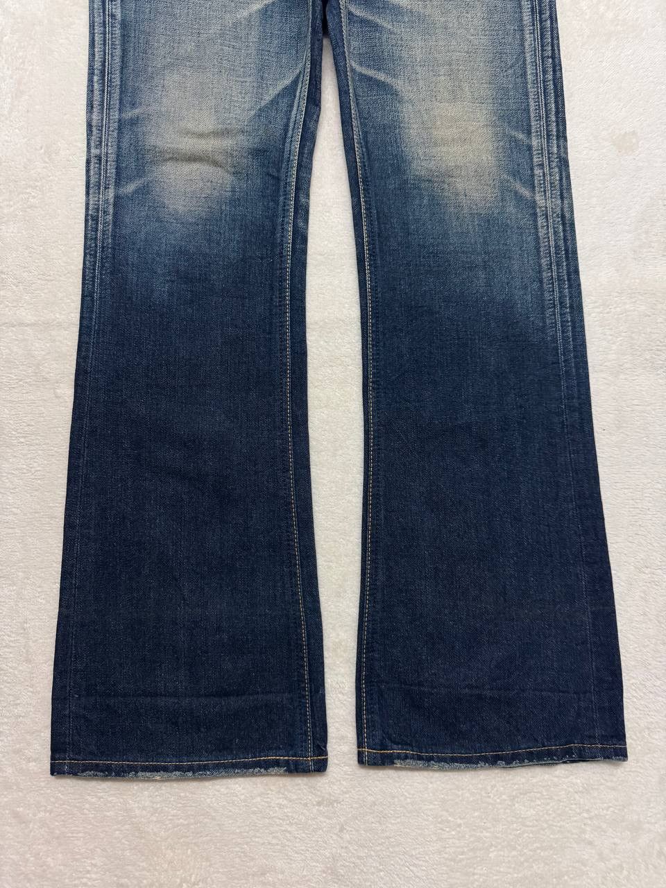 Vintage FLARE Vintage Lee Riders Insane Sand Mudwash Denim Jeans Size US 30 / EU 46 - 8 Thumbnail