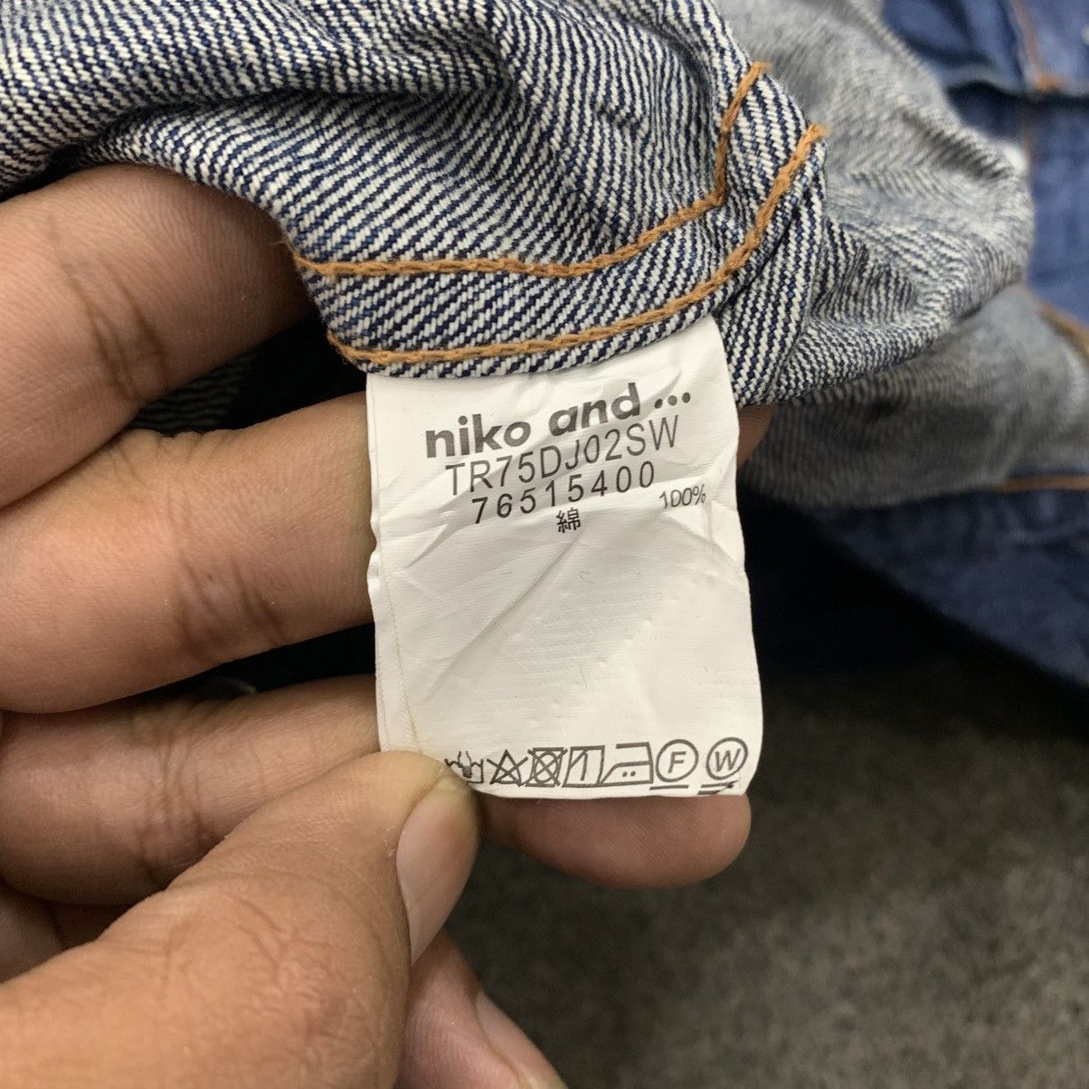 Japanese Brand NIKO AND RECONSTRUCTED DENIM JACKET BOXY OVERSIZE Size US L / EU 52-54 / 3 - 17 Thumbnail
