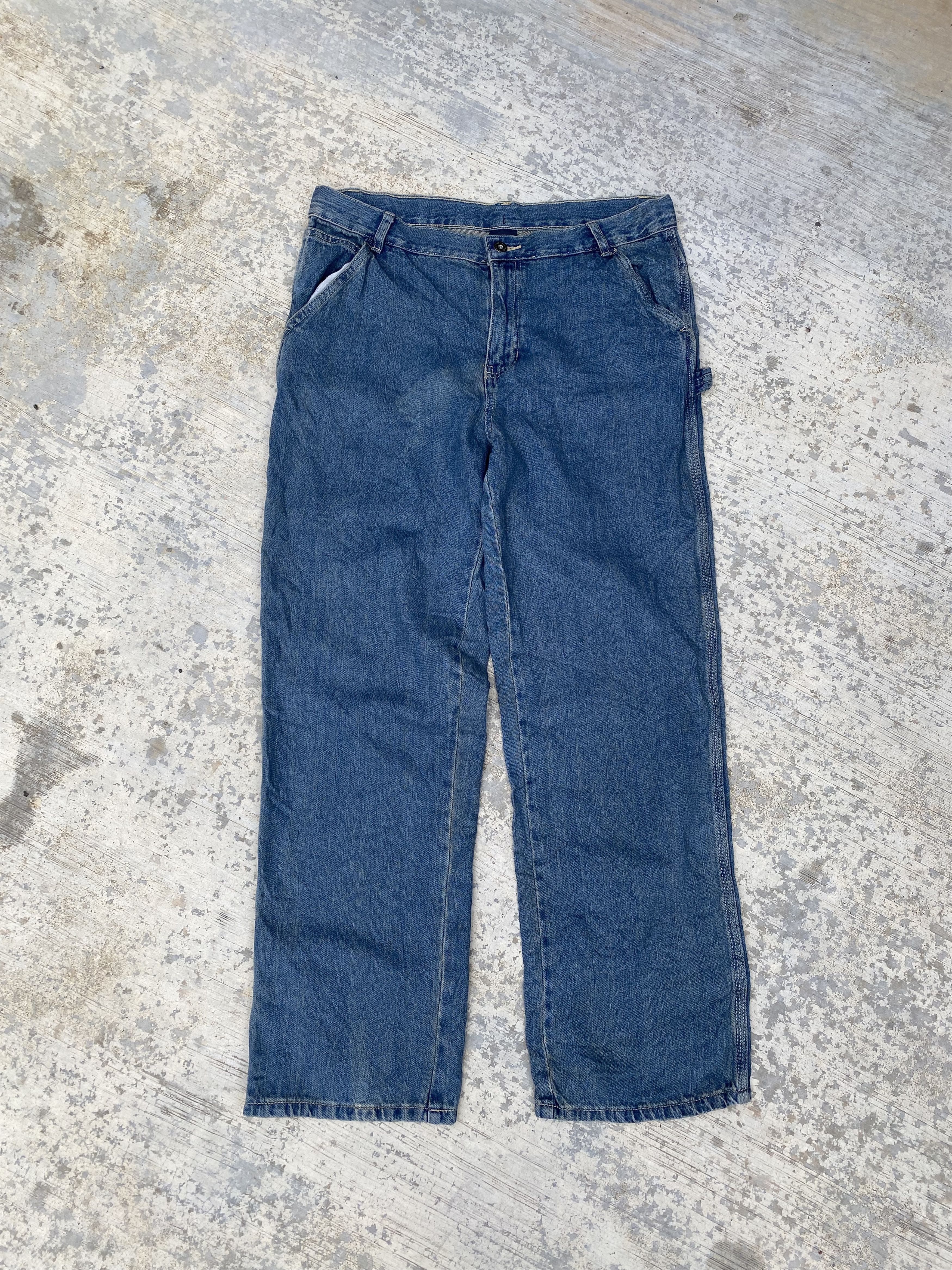 Faded Glory Faded Glory wide leg carpenter jeans Size US 34 / EU 50 - 1 Thumbnail