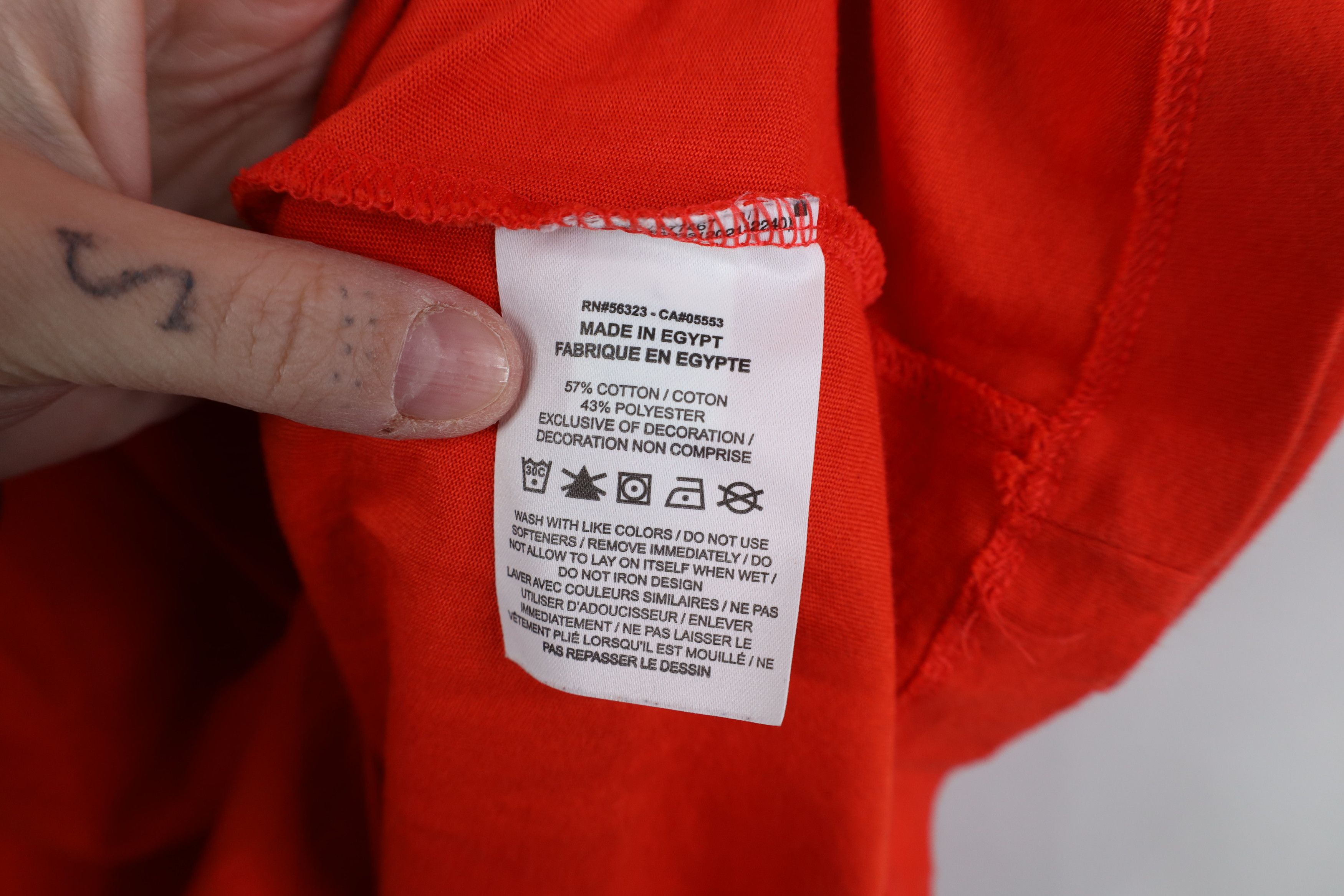 Nike Nike Trail Center Swoosh Running Mountain T-Shirt Orange Size US L / EU 52-54 / 3 - 9 Thumbnail
