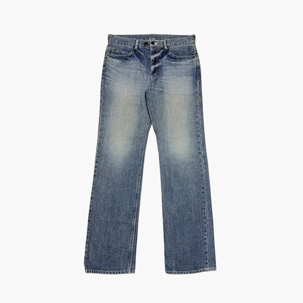 N.Hoolywood Mister Hollywood Two Size Straight Blue Wash Denim Size US 34 / EU 50 - 1 Thumbnail