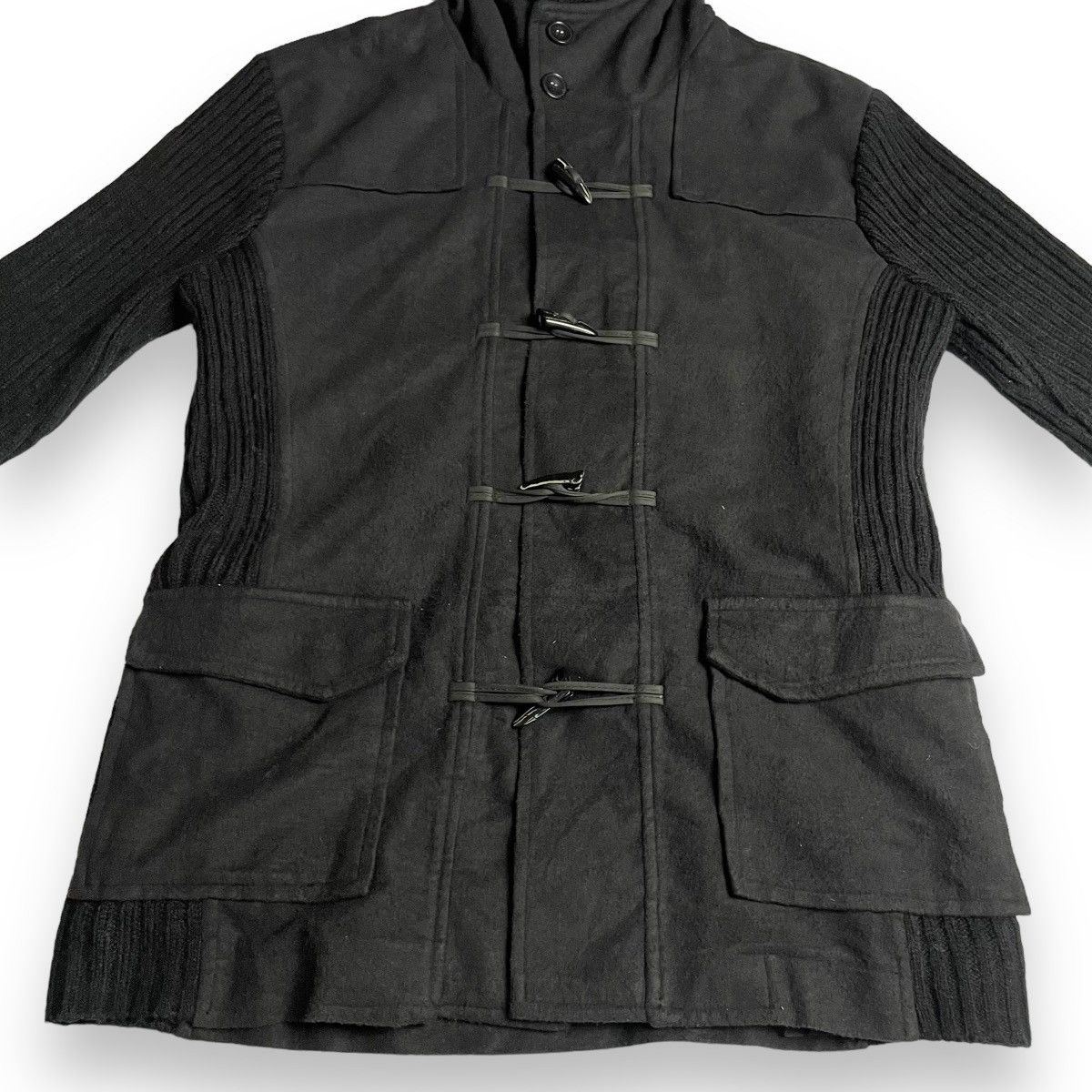 If Six Was Nine 🇯🇵 HIDEAWAYS NICOLE PUNK GOTHIC DUFFLE JACKET Size US M / EU 48-50 / 2 - 5 Thumbnail