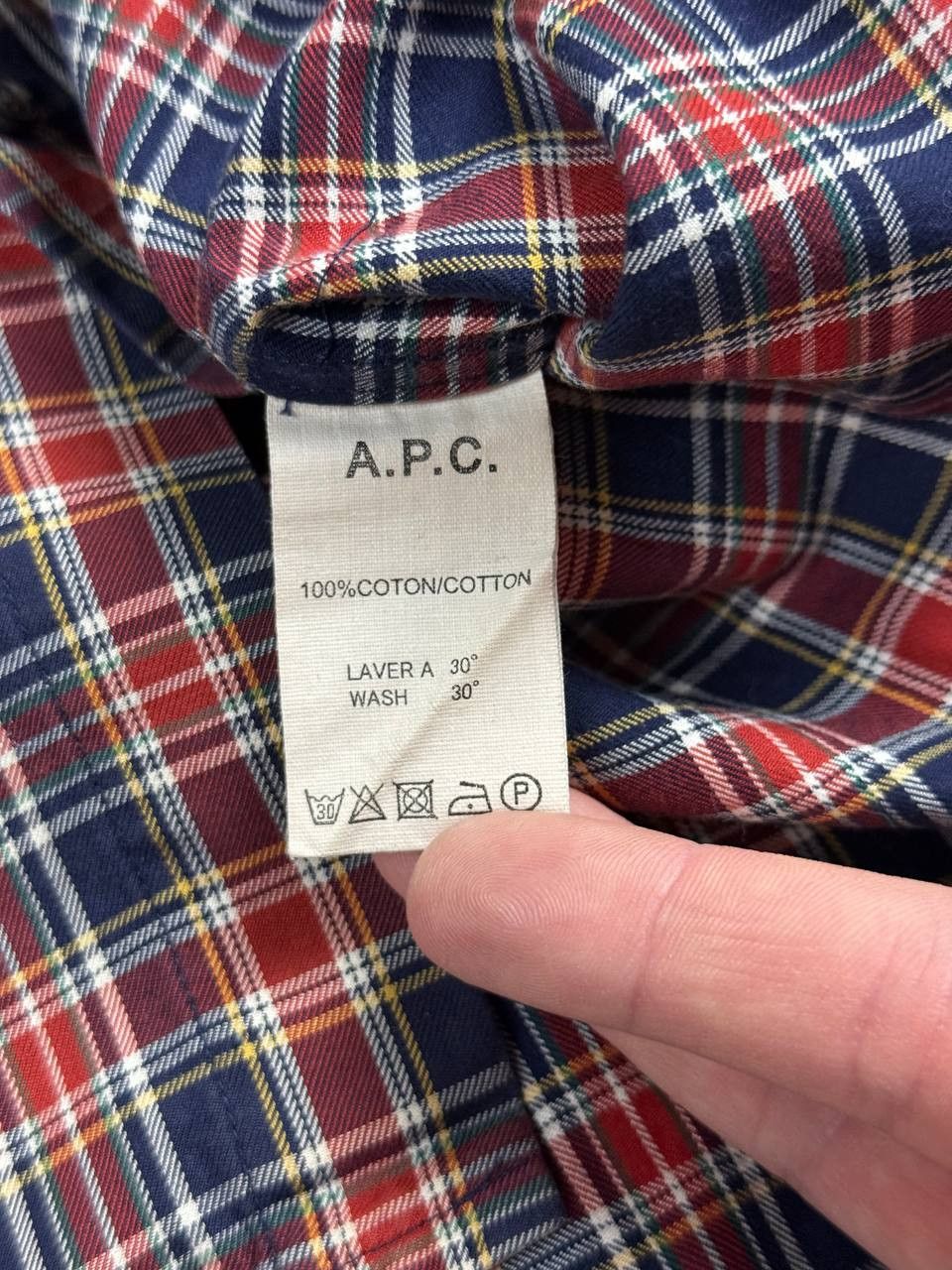 A.P.C. APC Shirt Size US L / EU 52-54 / 3 - 5 Thumbnail