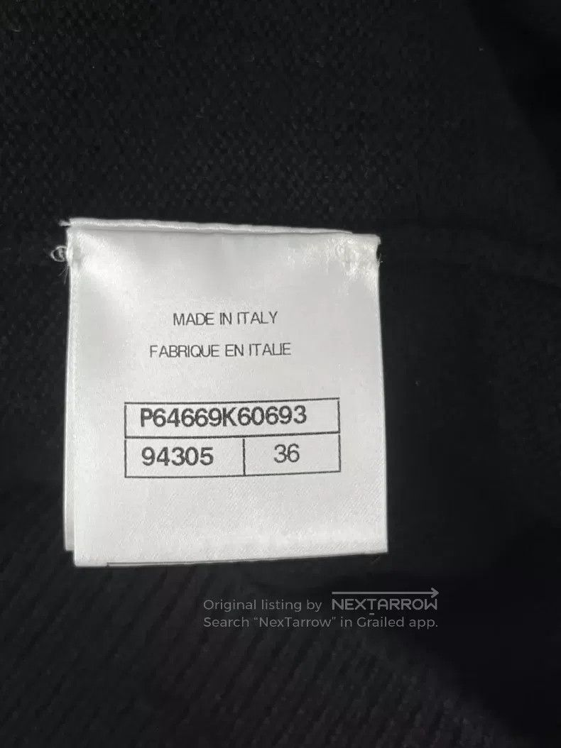 Chanel Chanel Black Pearl Wheat Spike Badge Sweater Size XS / US 0-2 / IT 36-38 - 5 Thumbnail
