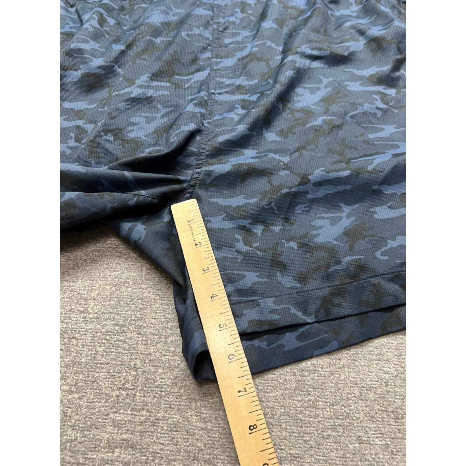 Vintage Mack Weldon Shorts Mens 2XL Athletic Bermuda Blue Drawstring Pockets Size US 39 - 4 Thumbnail