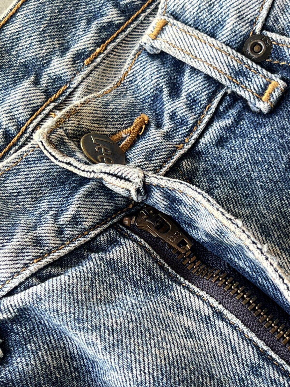 Other Vintage Lee Denim Jeans Size US 30 / EU 46 - 5 Thumbnail