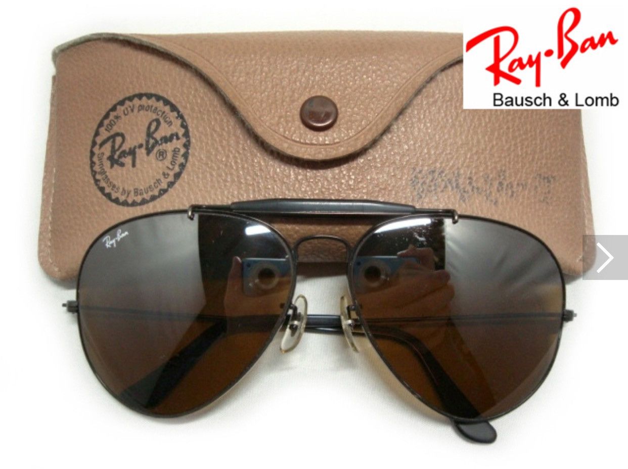 RayBan Vintage USA Rayban 62MM B&L B15 TGM Outdoorsman II Aviator Size ONE SIZE - 1 Thumbnail